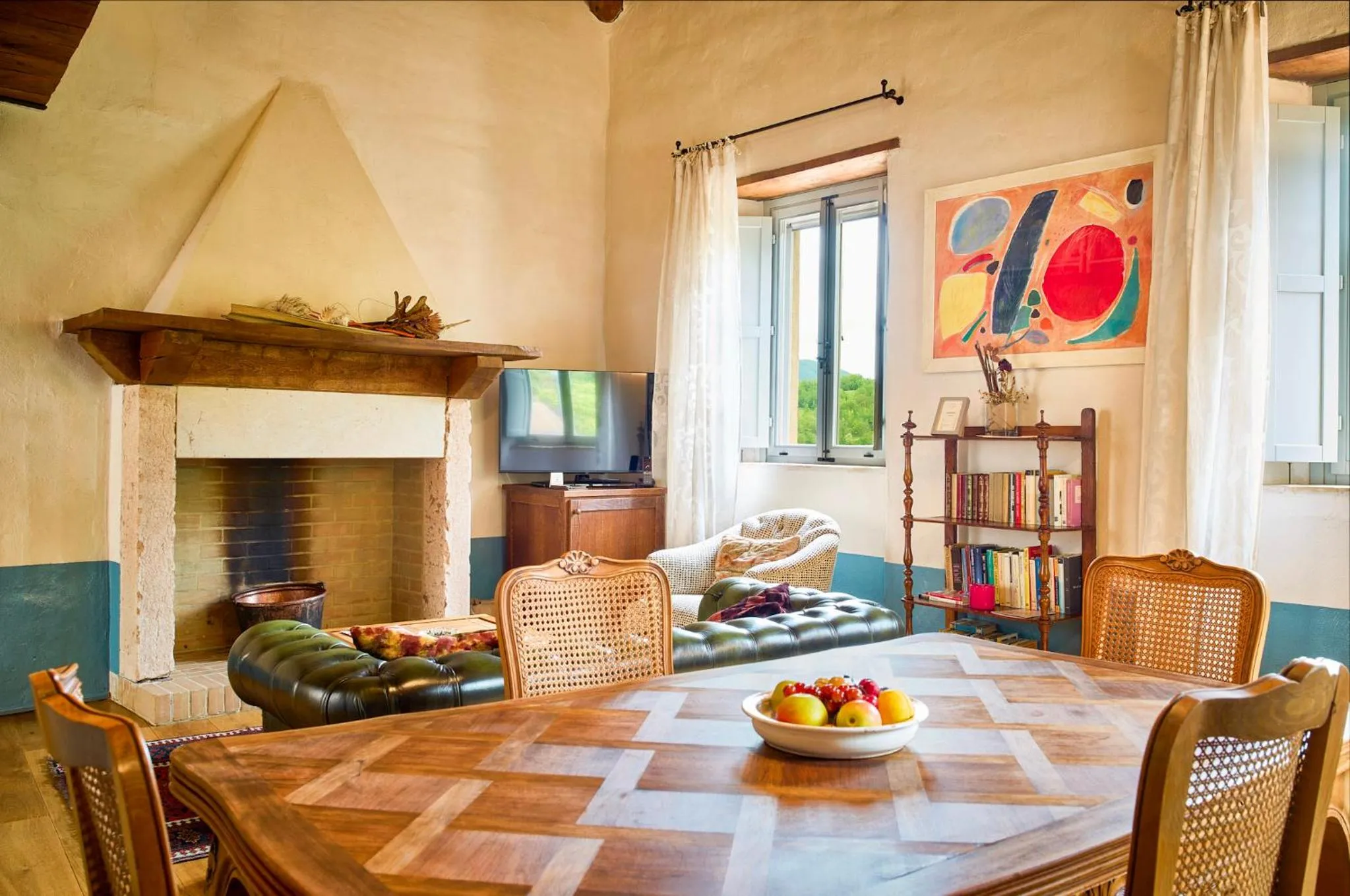Living room in Castello Di Postignano Relais