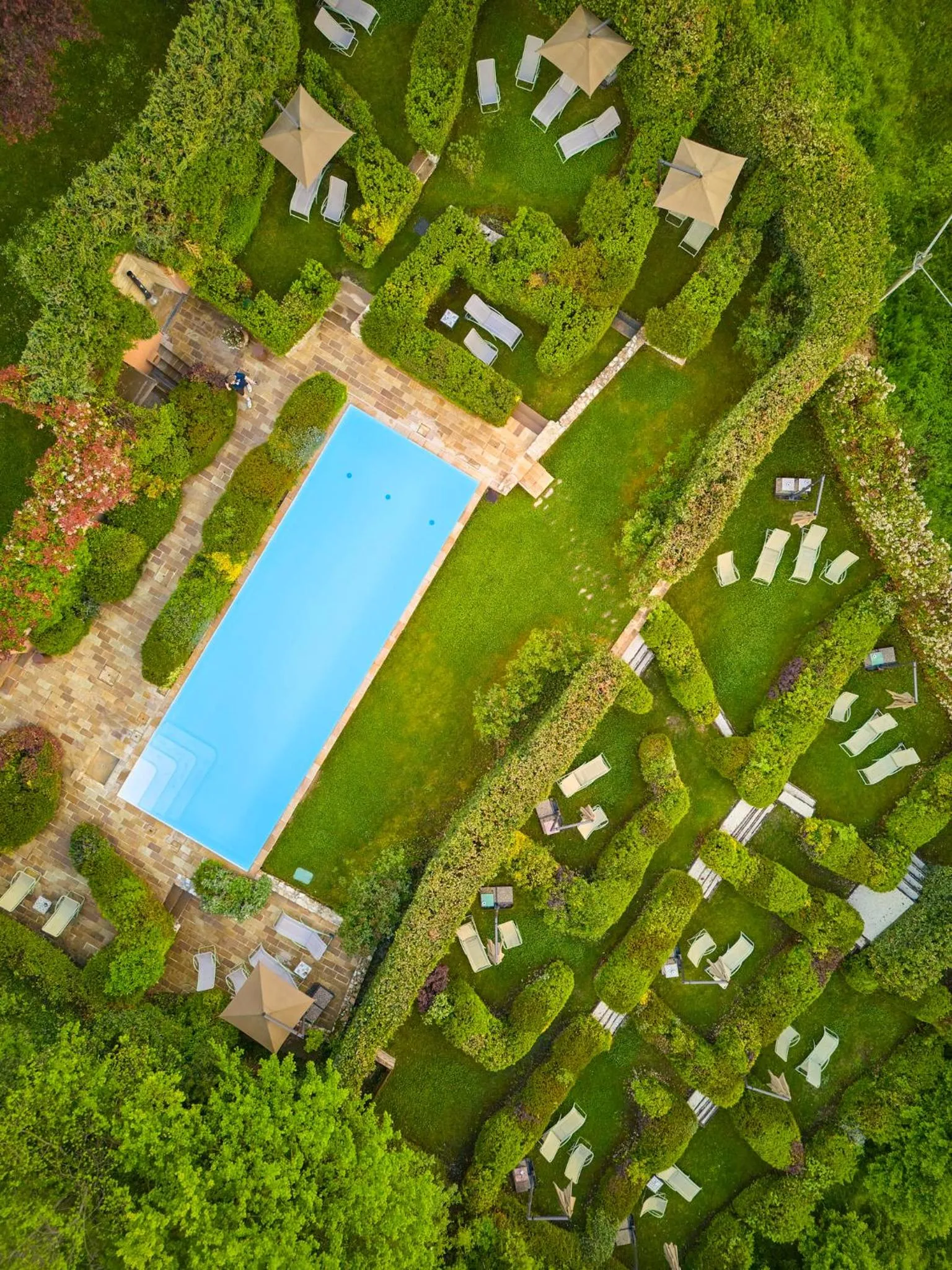Natural landscape in Castello Di Postignano Relais