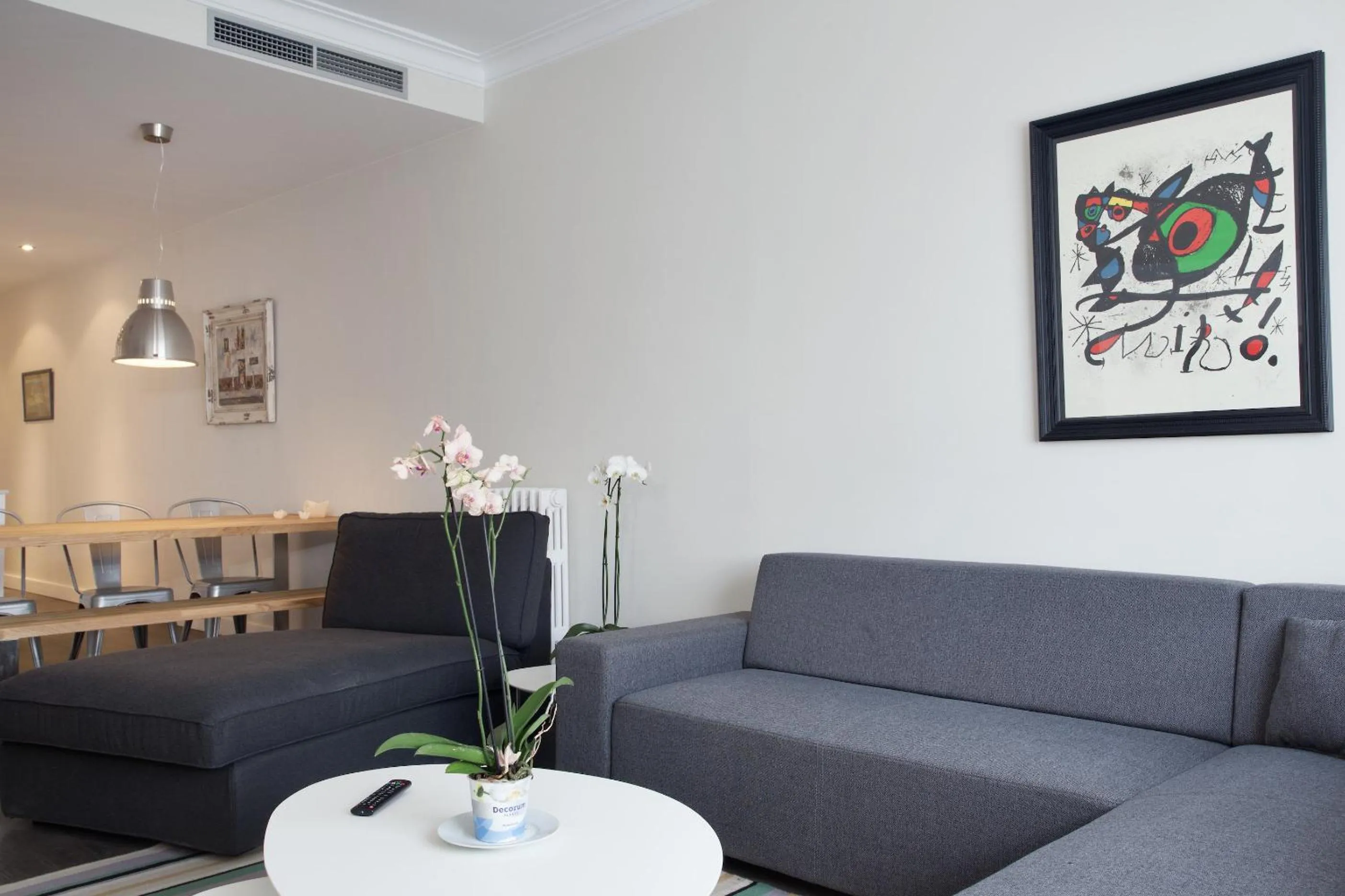 Living room in Consell de Cent Apartment