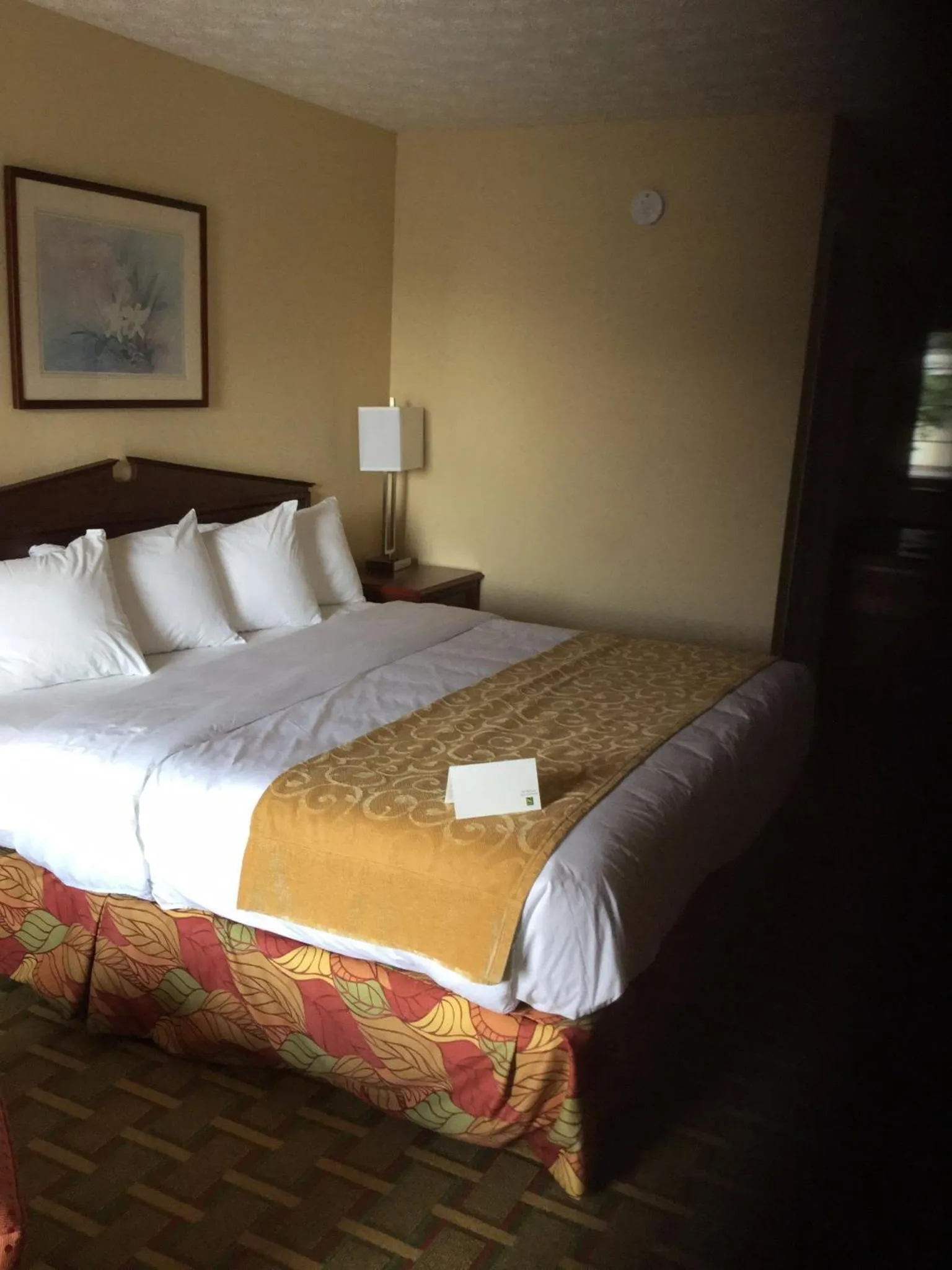 Bed in Quality Inn Hartwell