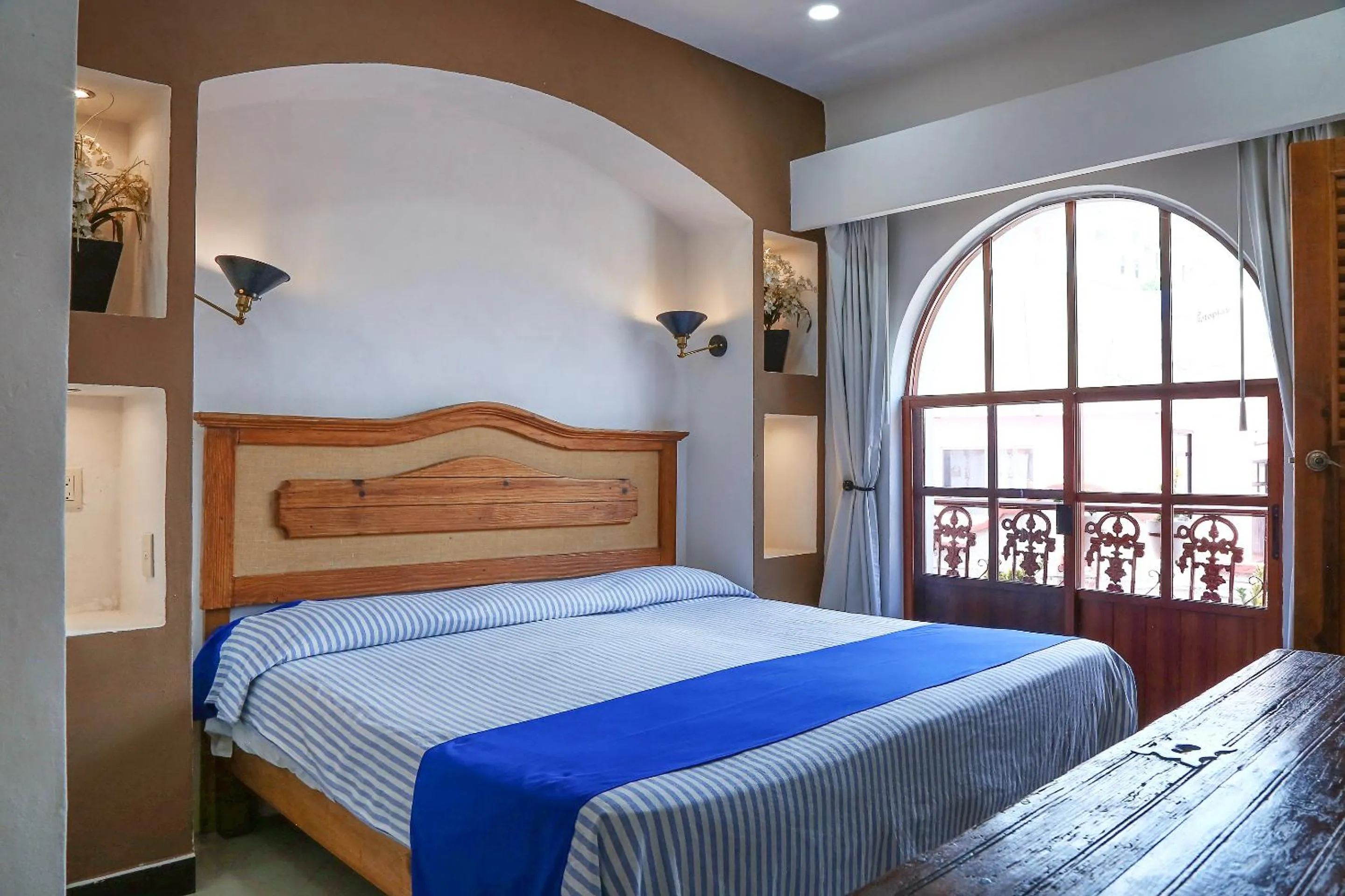 Bed in Meson de Juan Valle