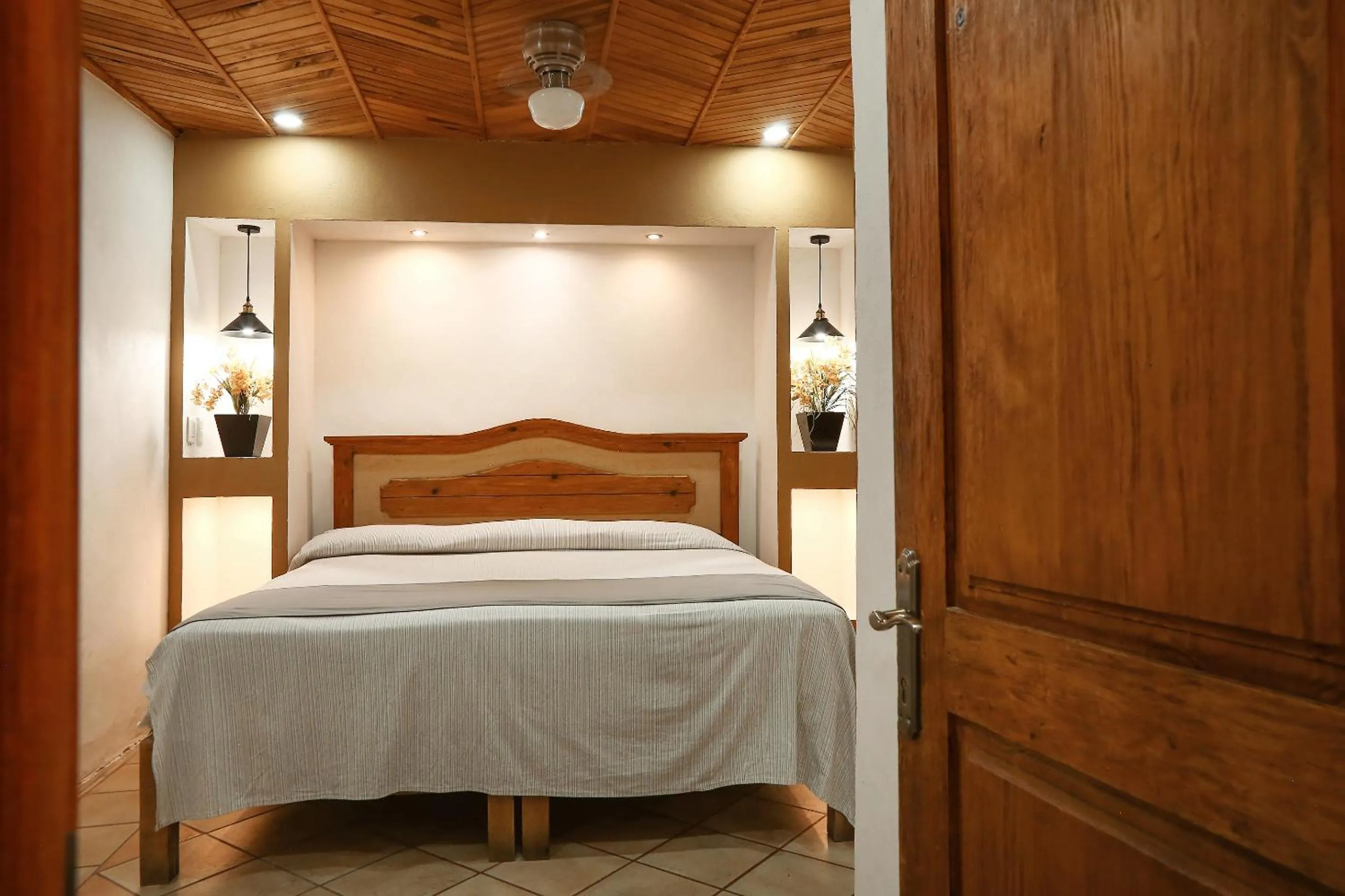 Bed in Meson de Juan Valle