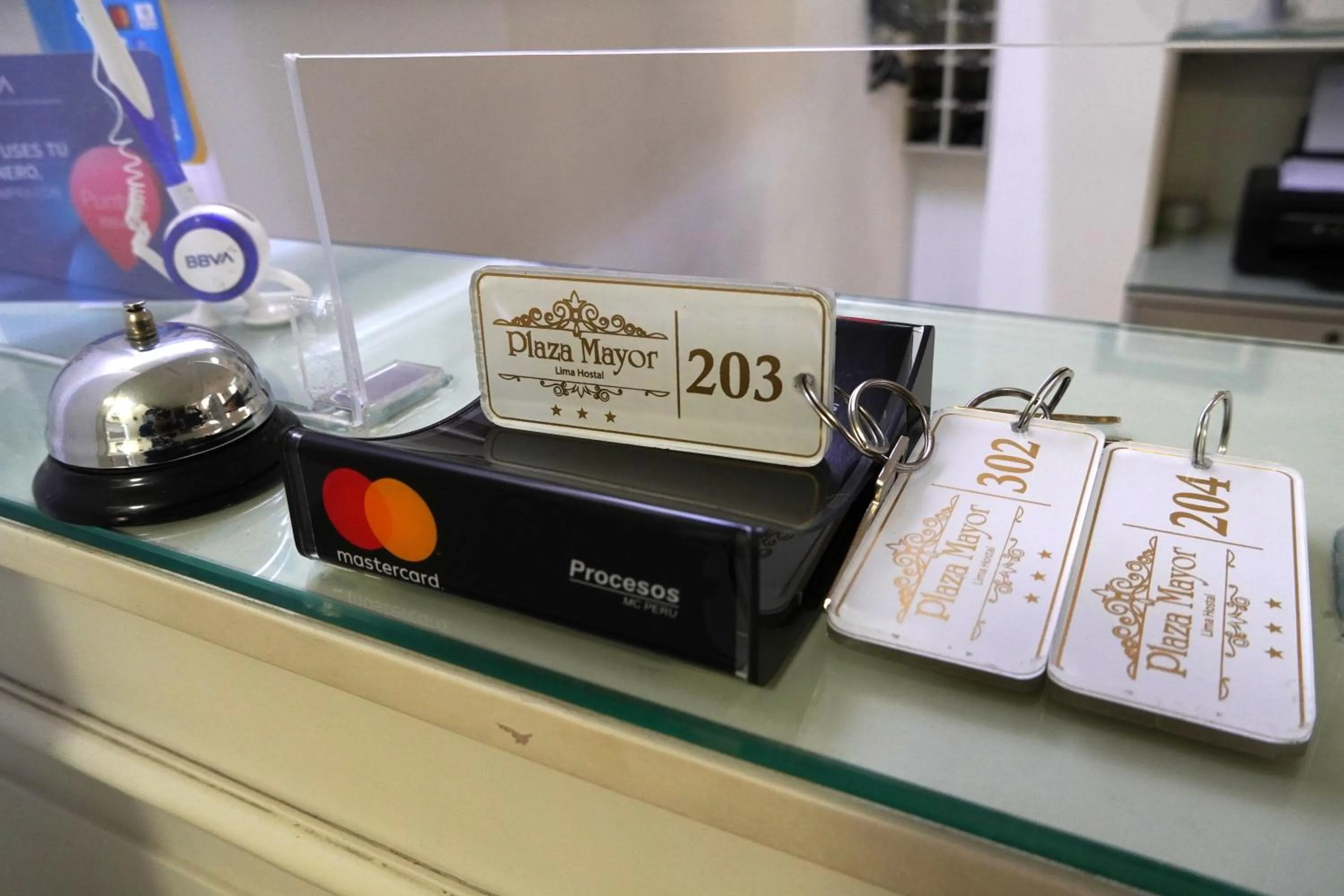 Lobby or reception in Plaza Mayor Lima