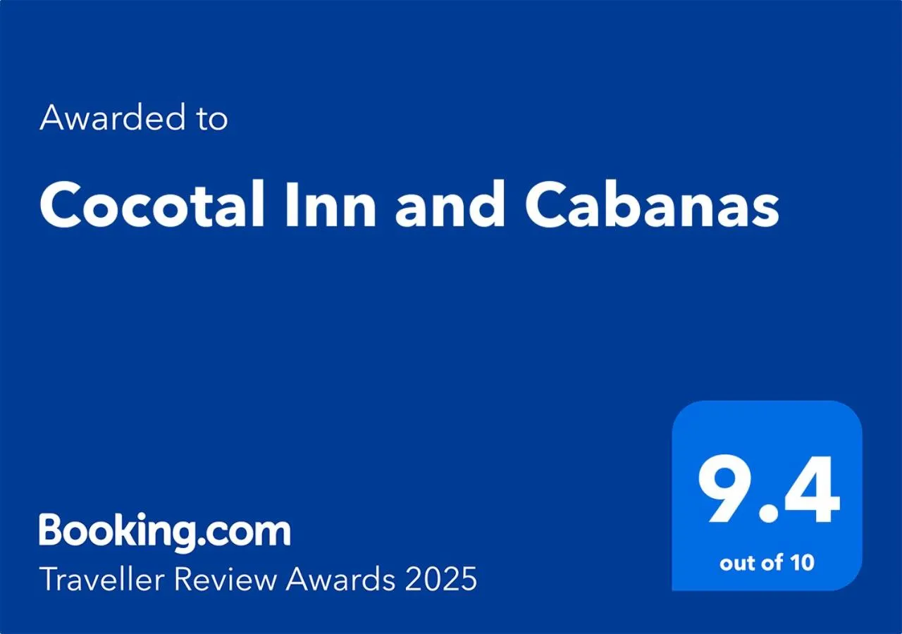 Certificate/Award in Cocotal Inn and Cabanas