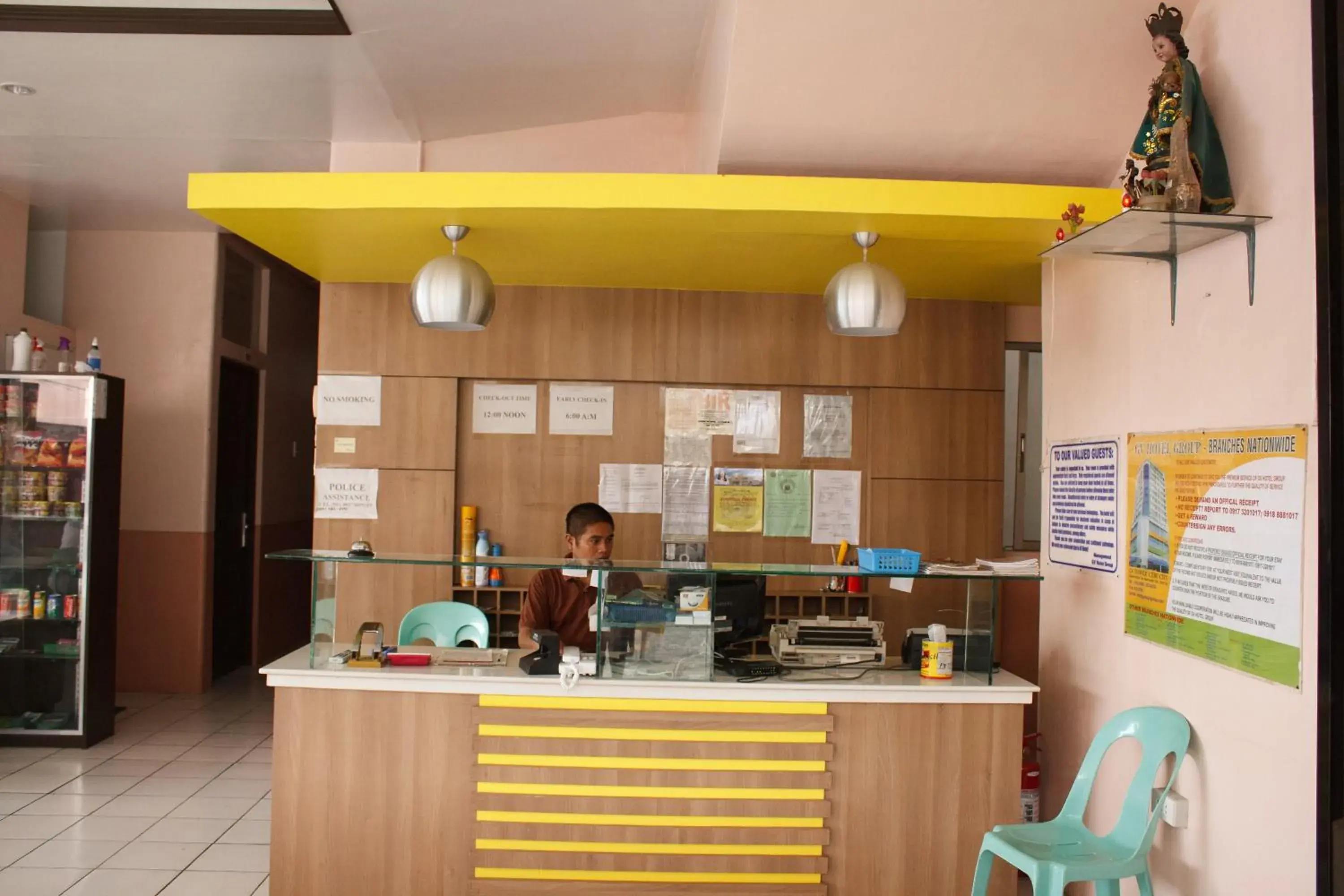Lobby or reception in GV Hotel - Sogod Lobby or reception in GV Hotel - Sogod