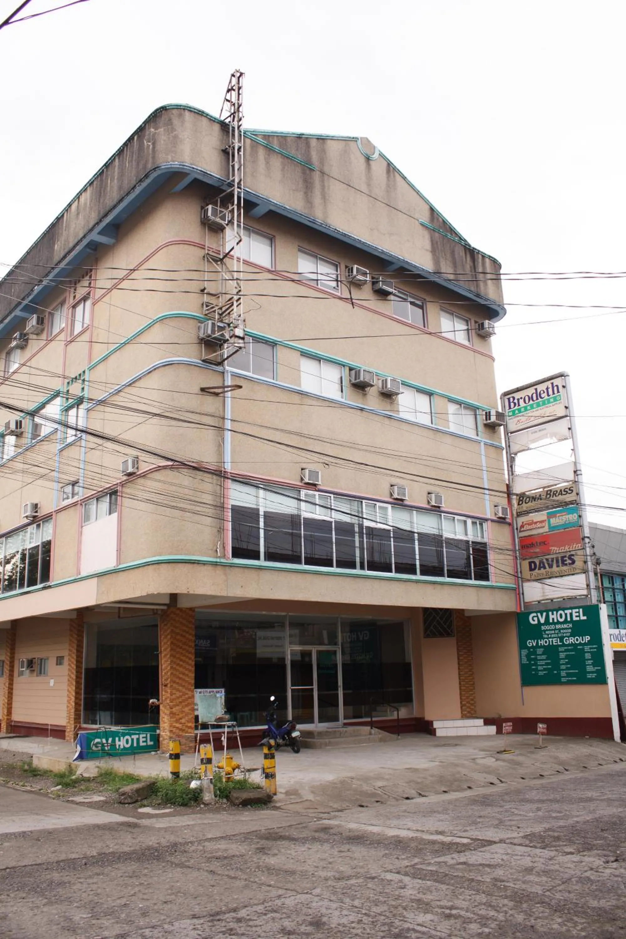 Facade/entrance in GV Hotel - Sogod