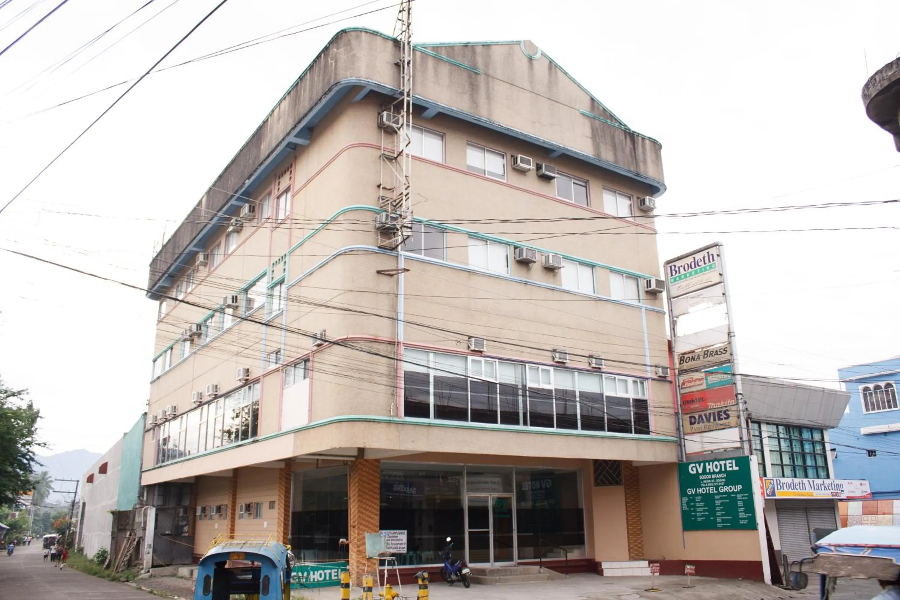 Facade/entrance in GV Hotel - Sogod