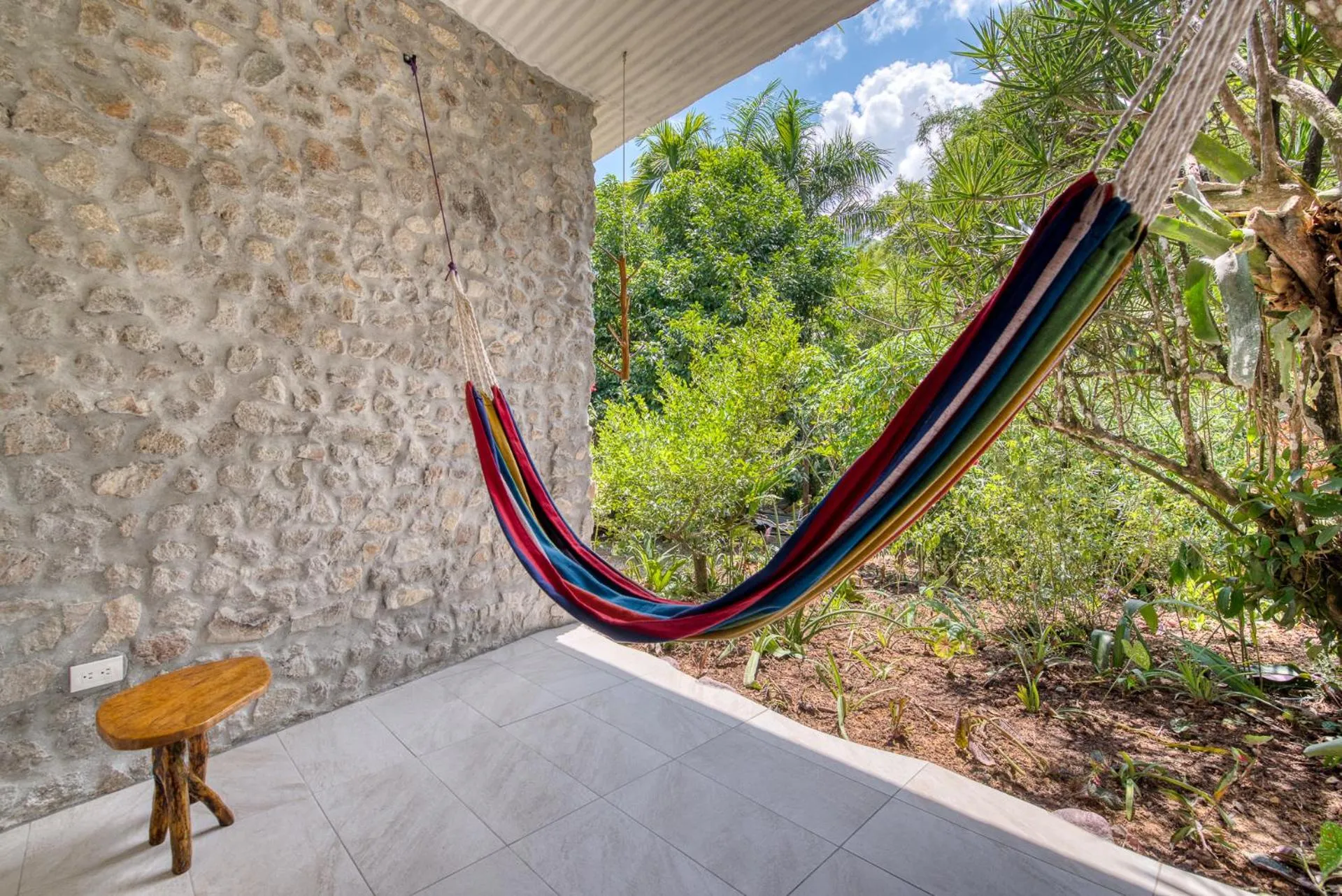 Balcony/Terrace in Omega Tours Eco-Jungle Lodge