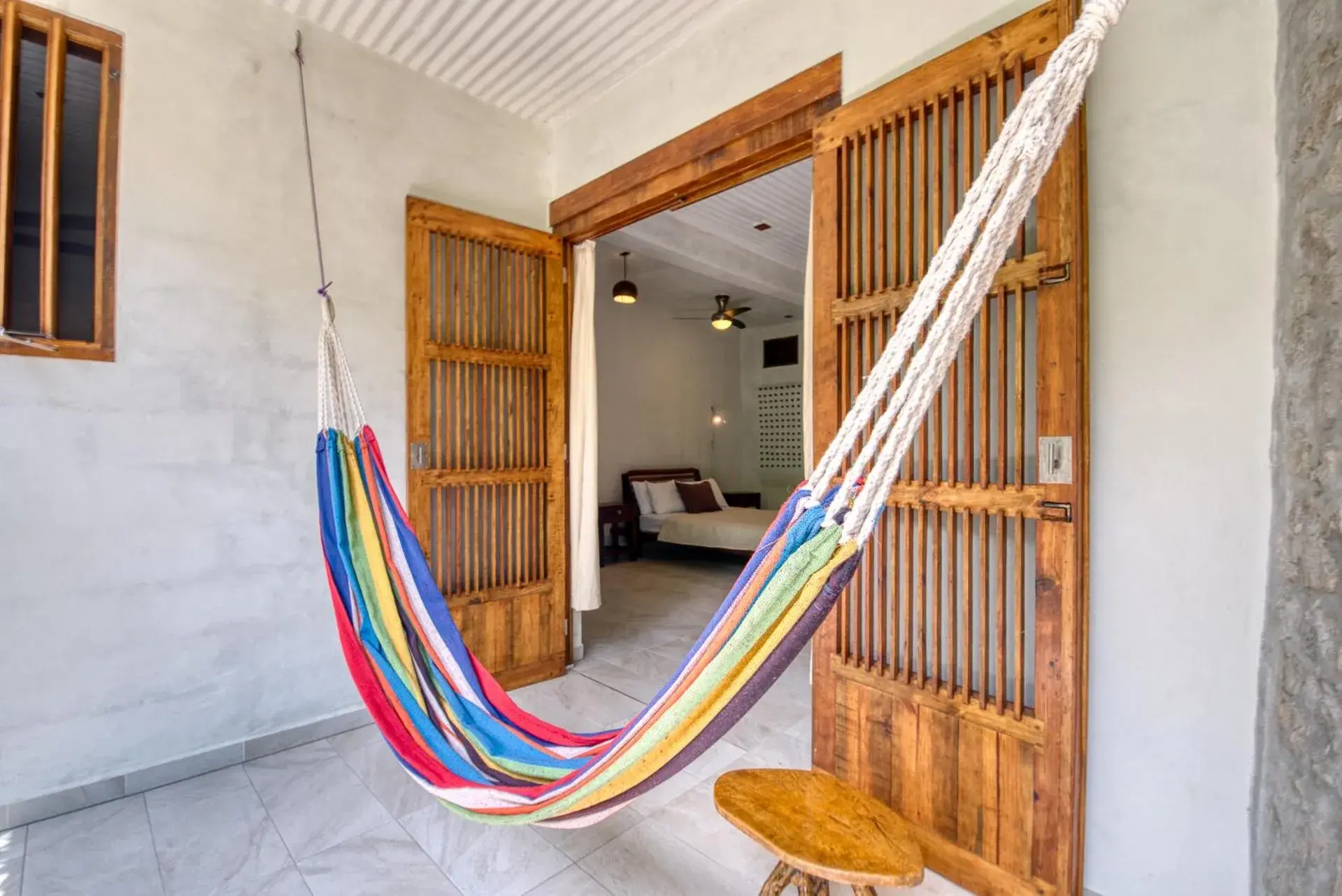 Double Room with Balcony - single occupancy in Omega Tours Eco-Jungle Lodge Double Room with Balcony - single occupancy in Omega Tours Eco-Jungle Lodge