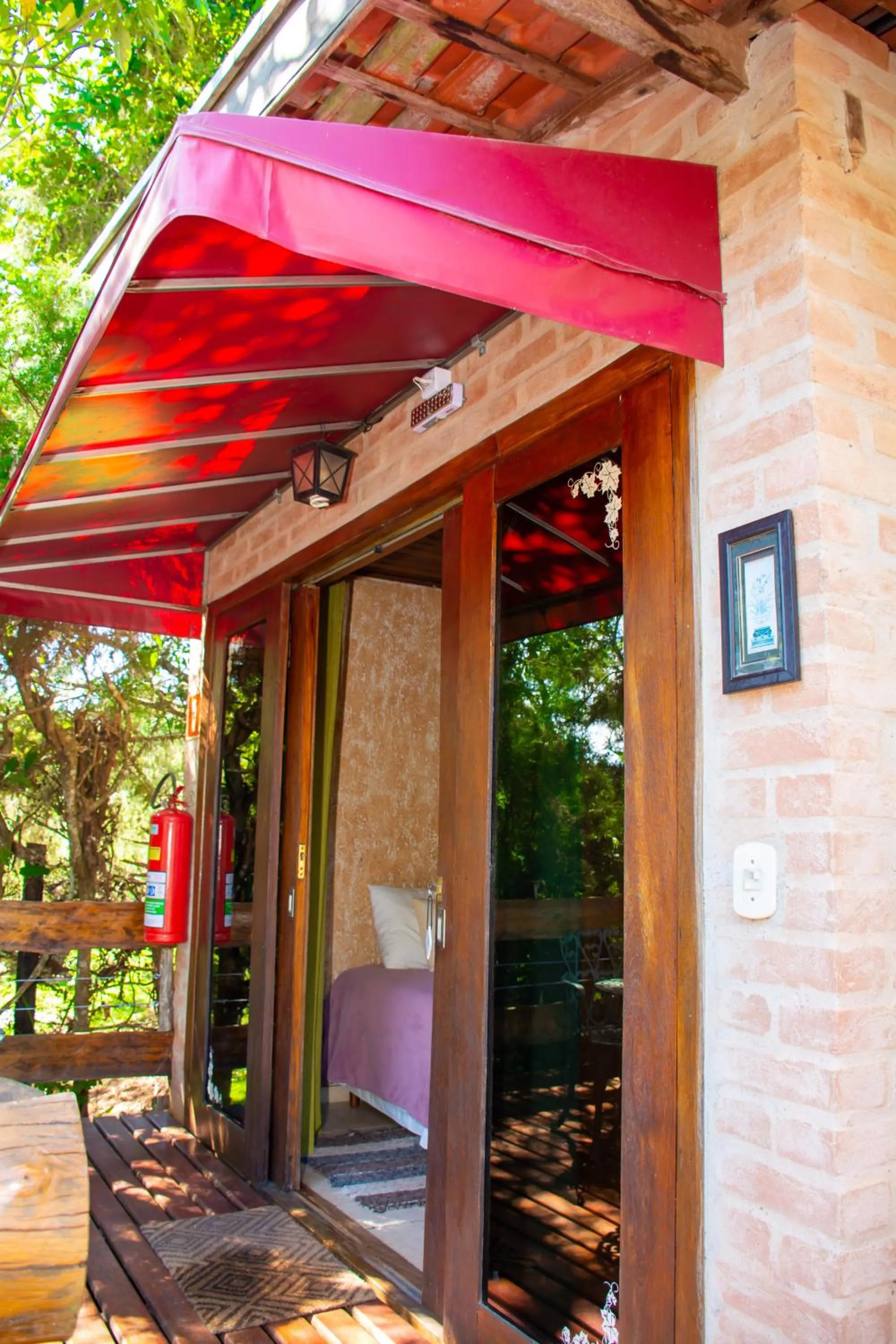 Balcony/Terrace in Pousada Vinhas do Pinhal