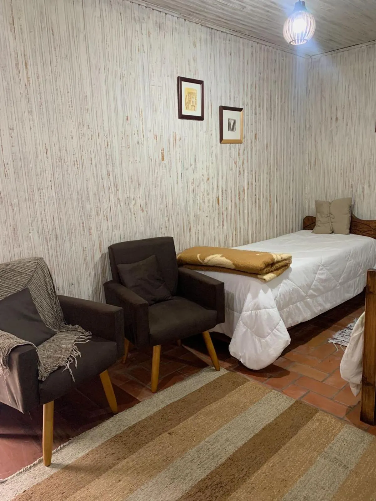 Bed in Pousada Vinhas do Pinhal