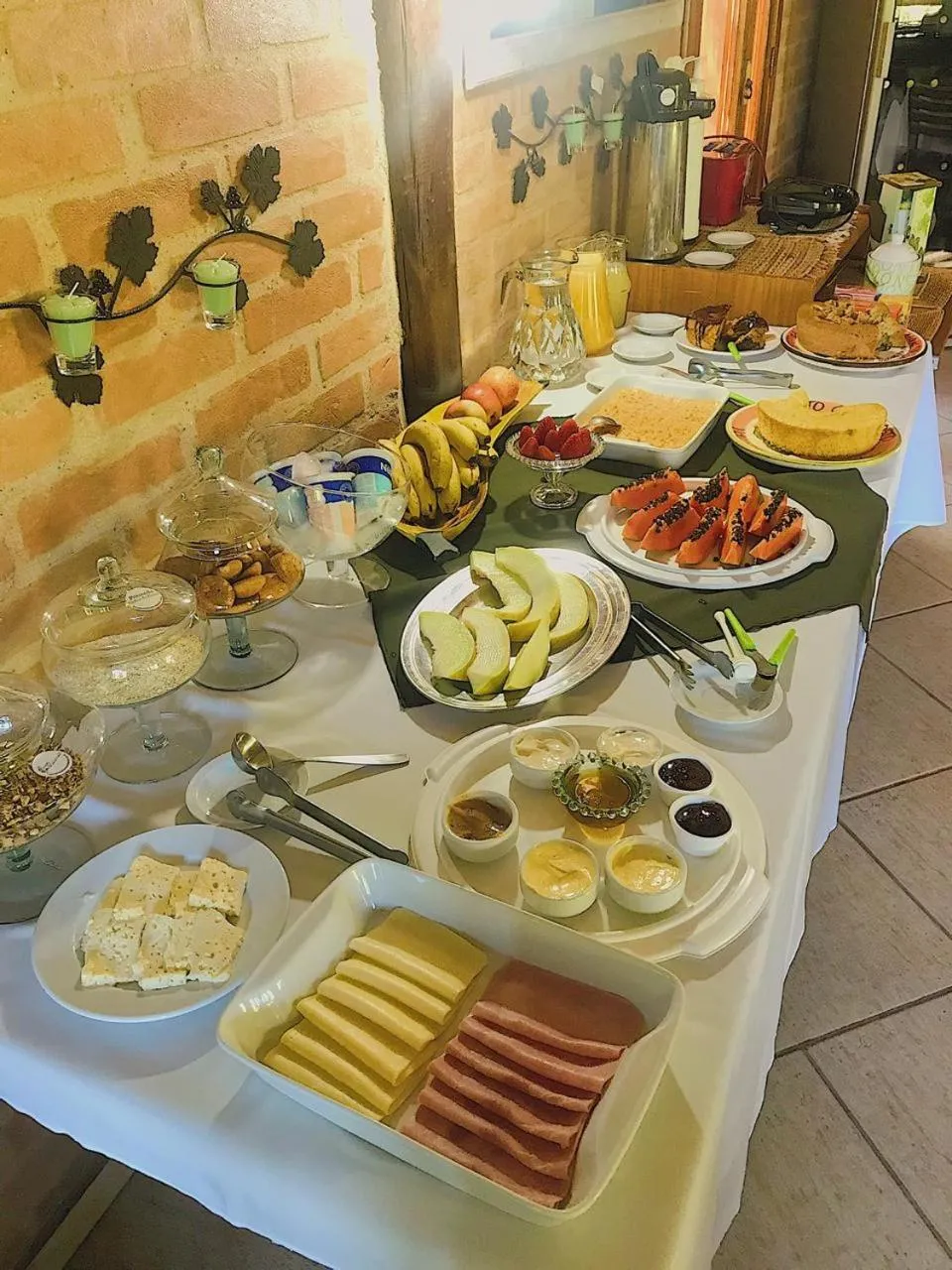 Breakfast in Pousada Vinhas do Pinhal