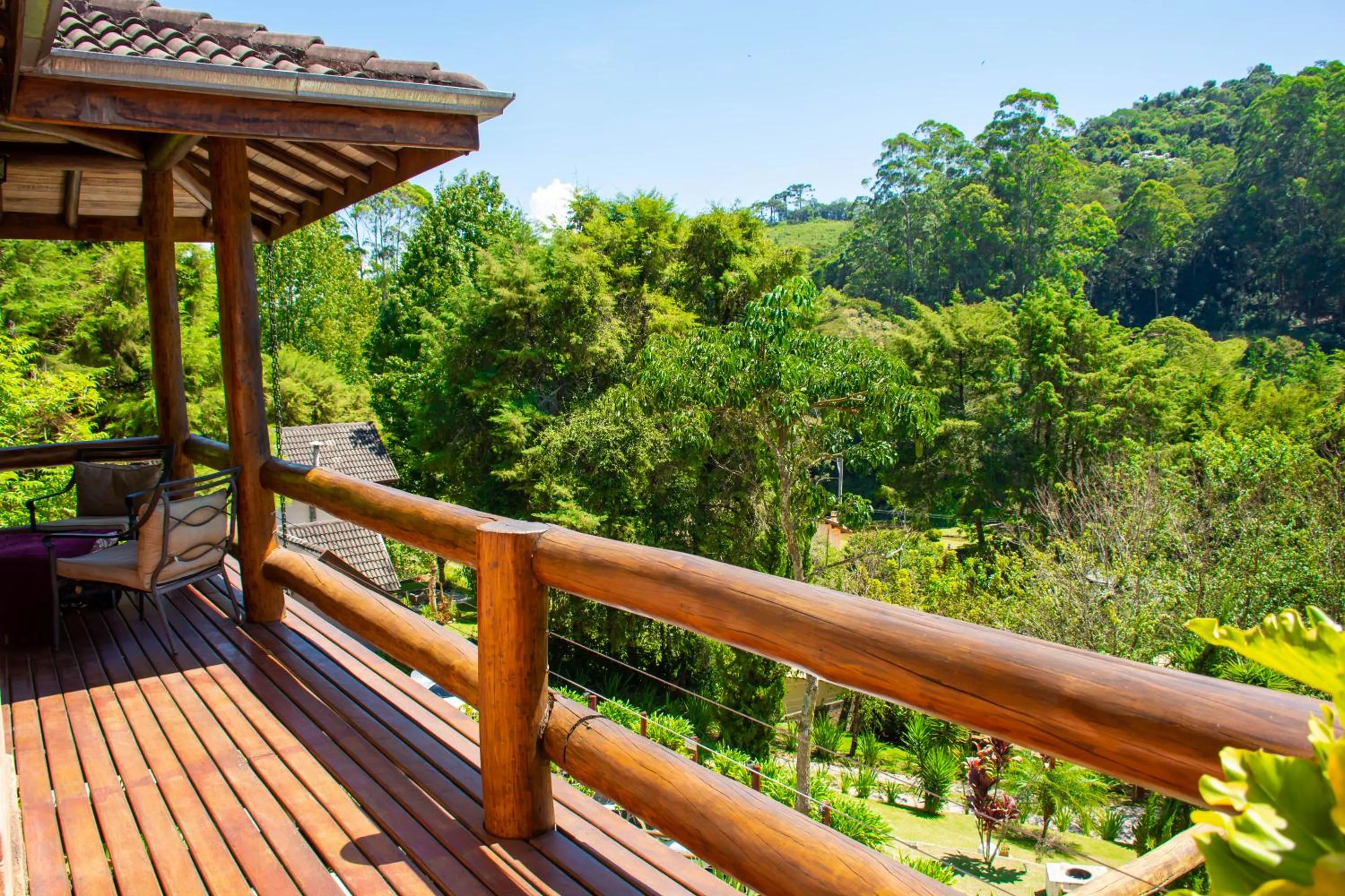 Balcony/Terrace in Pousada Vinhas do Pinhal