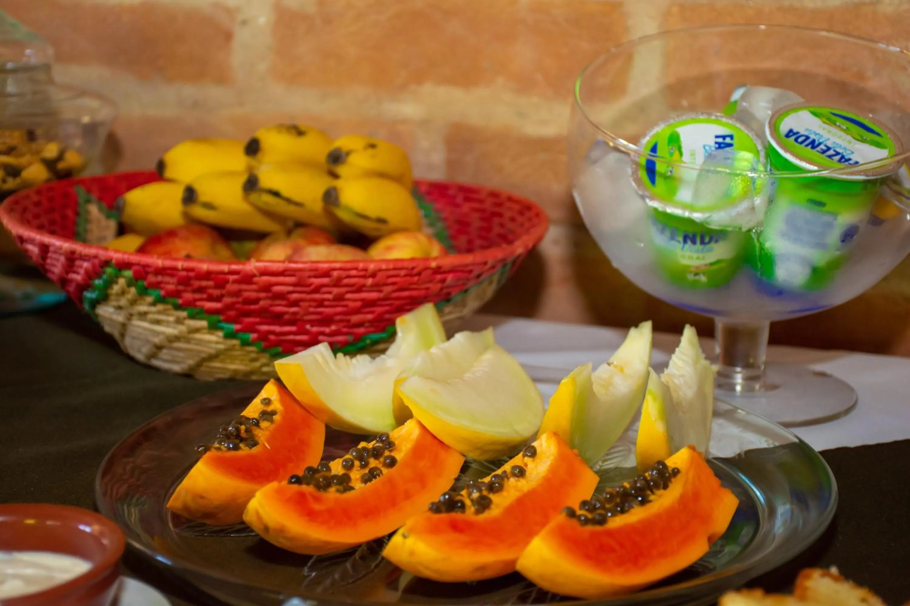 Continental breakfast in Pousada Vinhas do Pinhal