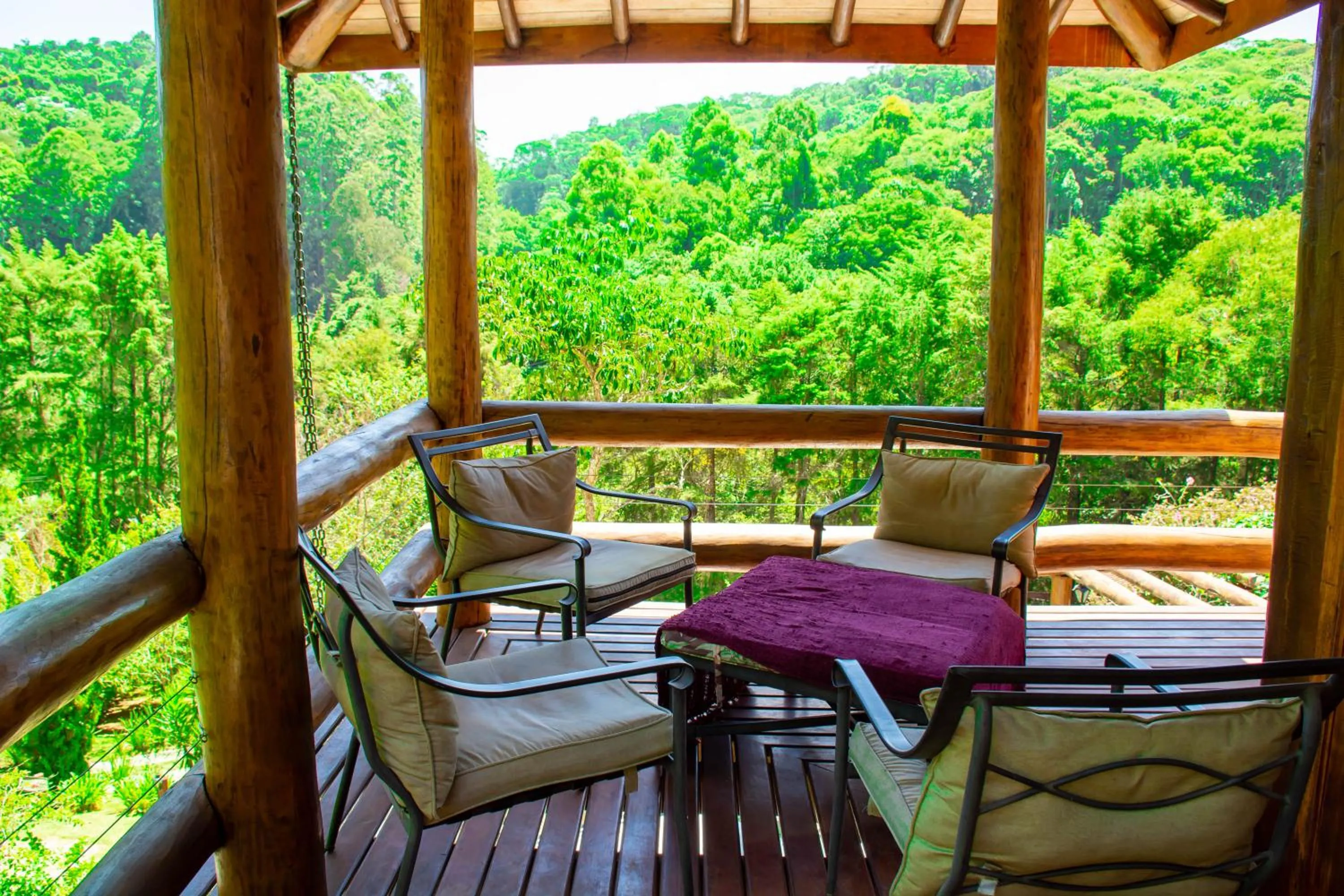 Balcony/Terrace in Pousada Vinhas do Pinhal