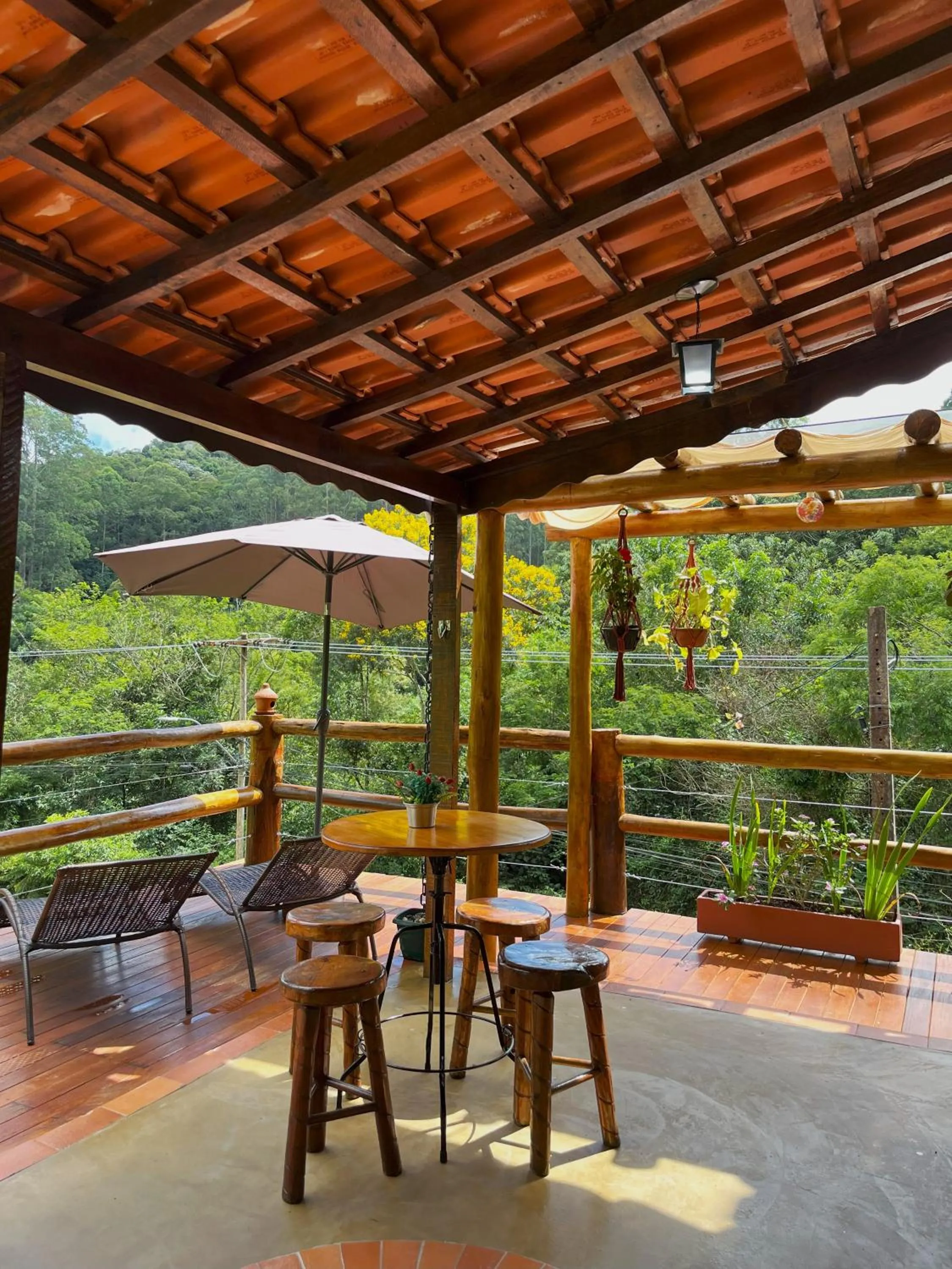 Patio in Pousada Vinhas do Pinhal