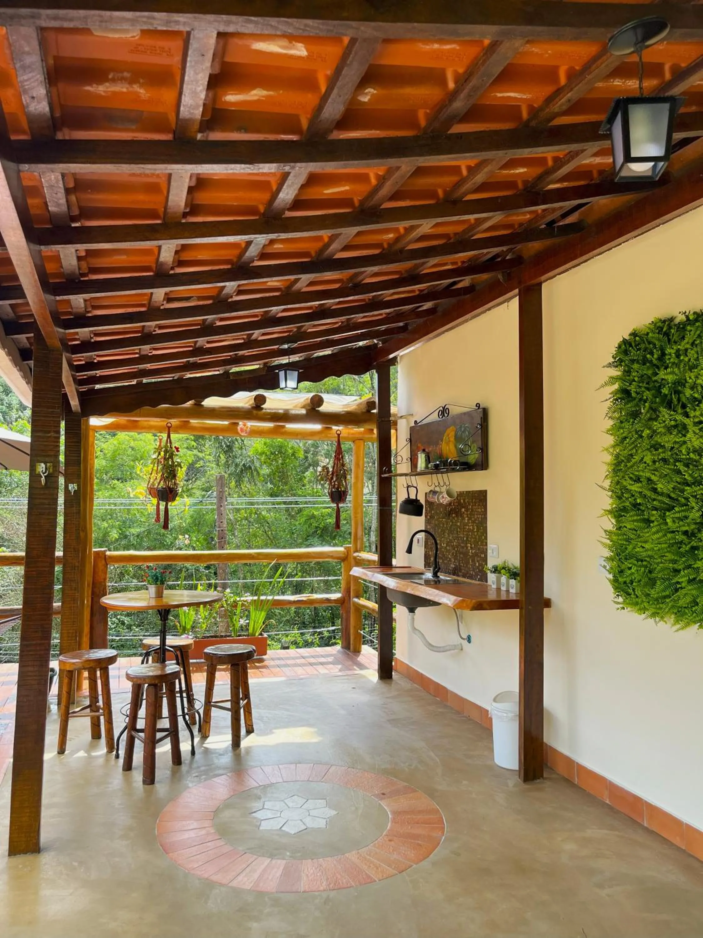 Balcony/Terrace in Pousada Vinhas do Pinhal