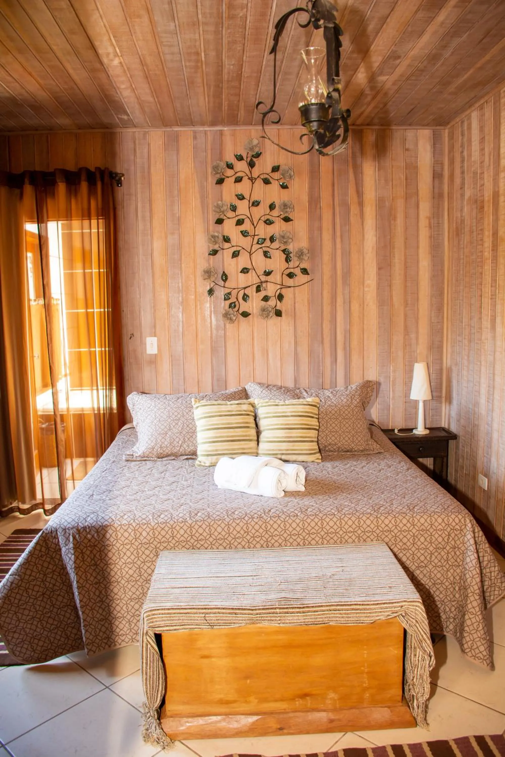 Bed in Pousada Vinhas do Pinhal