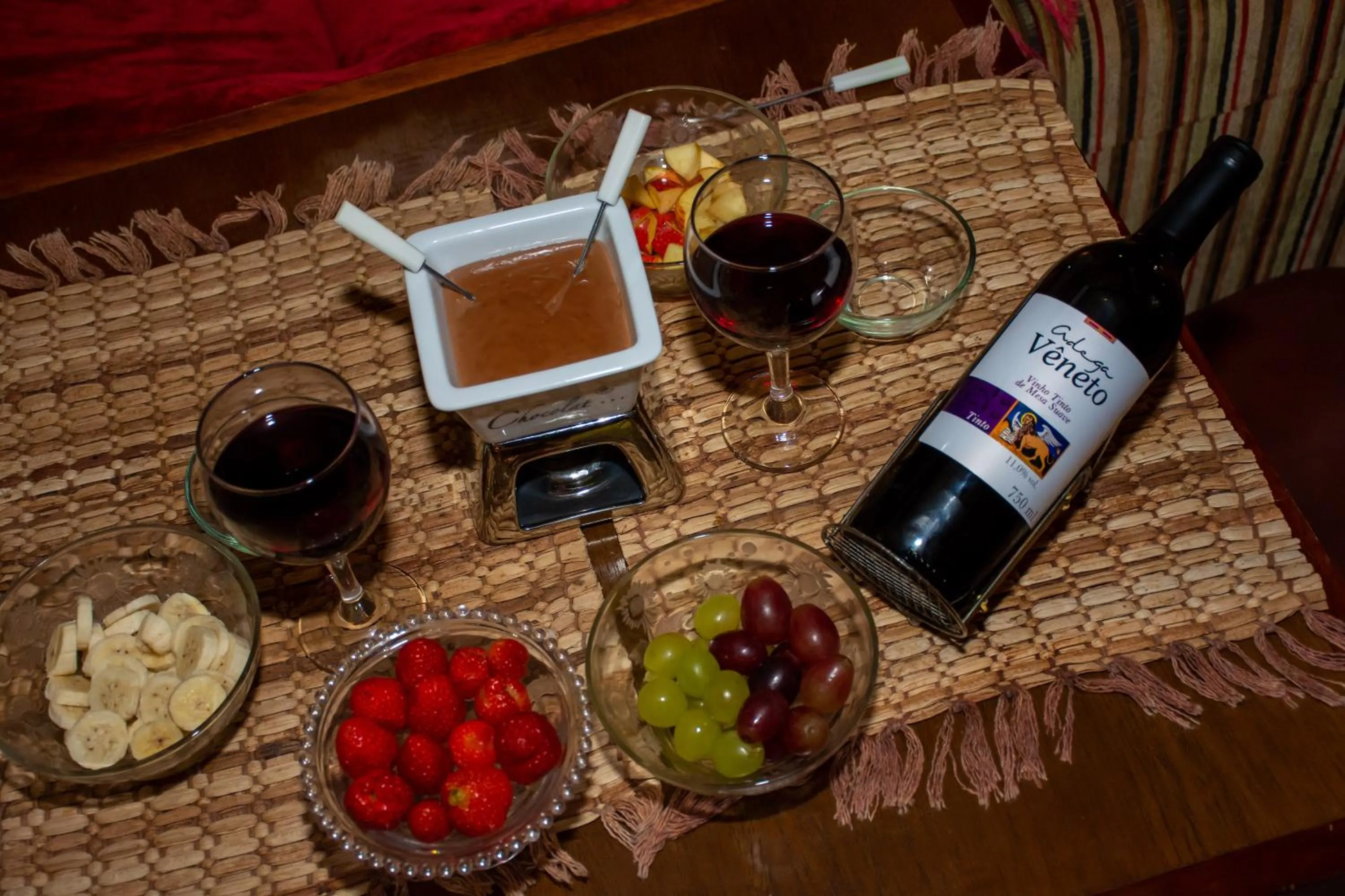 Food and drinks in Pousada Vinhas do Pinhal