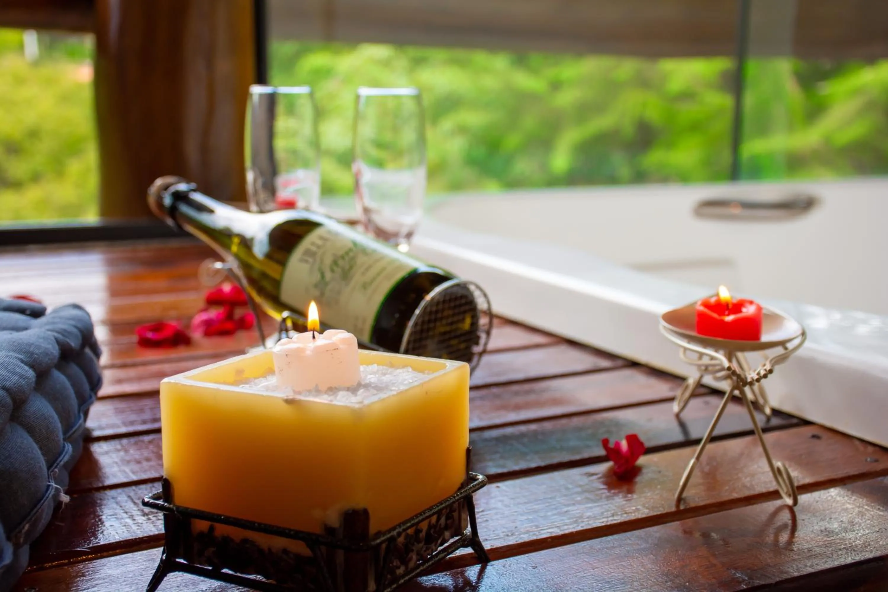 Hot Tub in Pousada Vinhas do Pinhal