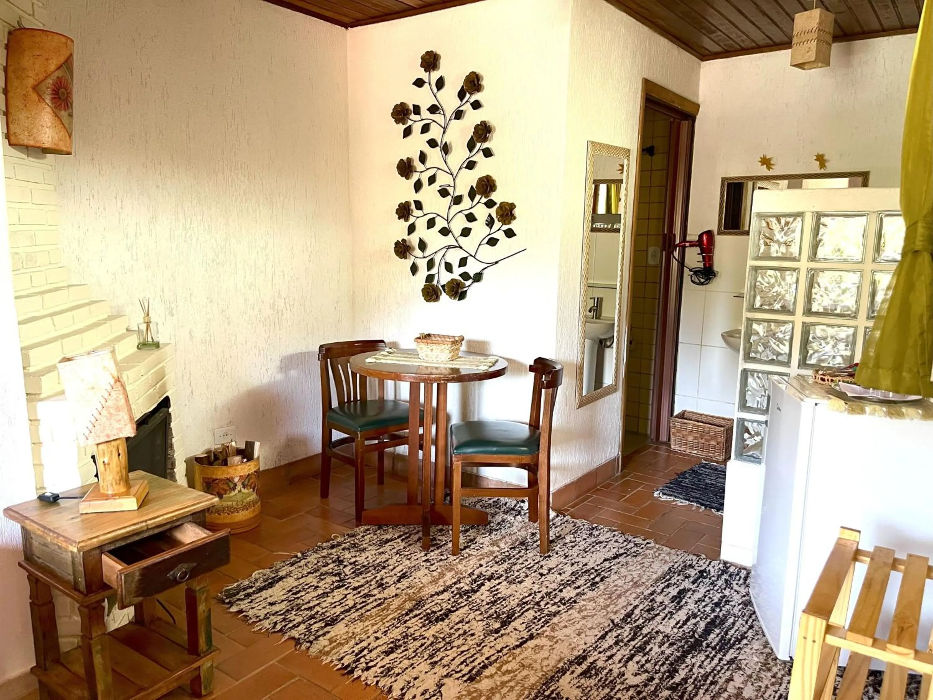 Dining area in Pousada Vinhas do Pinhal