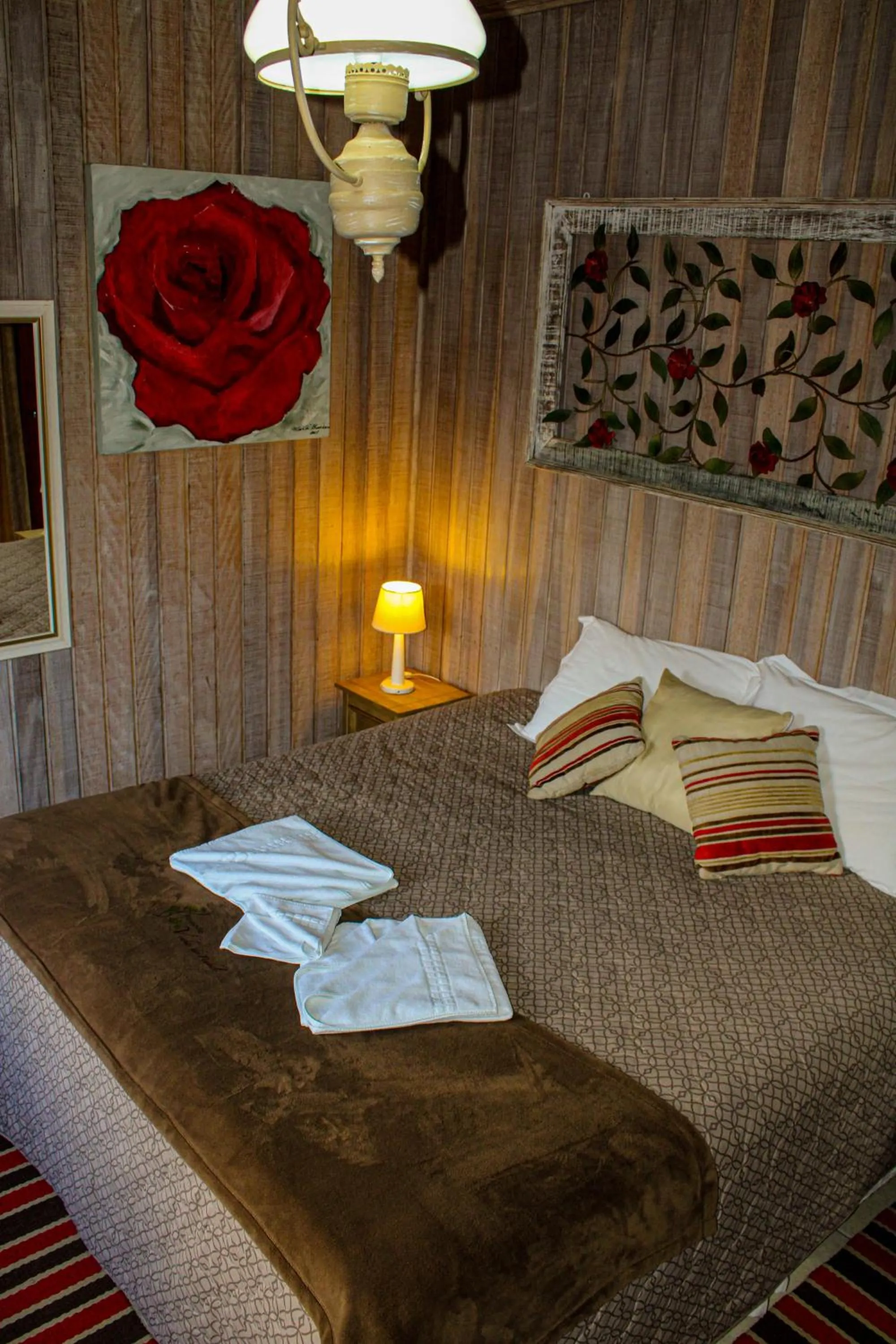 Bed in Pousada Vinhas do Pinhal