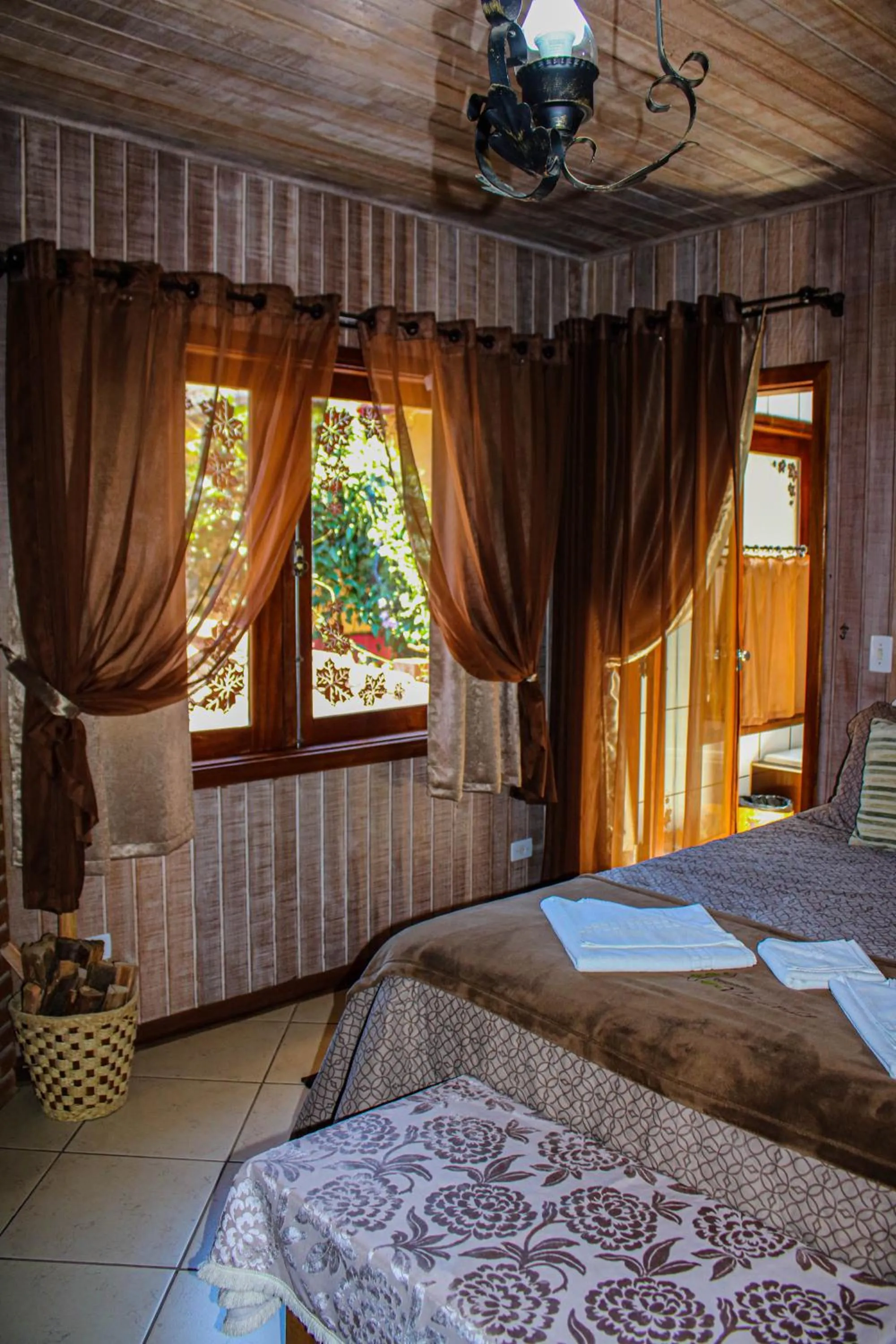 Bed in Pousada Vinhas do Pinhal