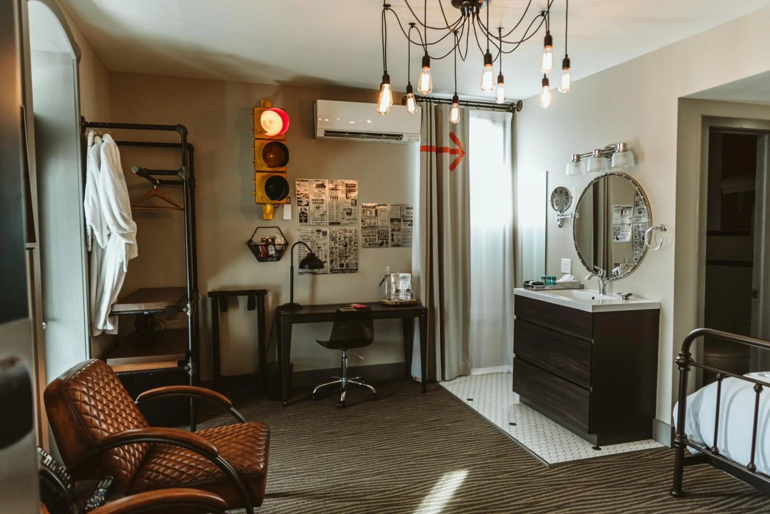 Seating area in The Grove Hotel