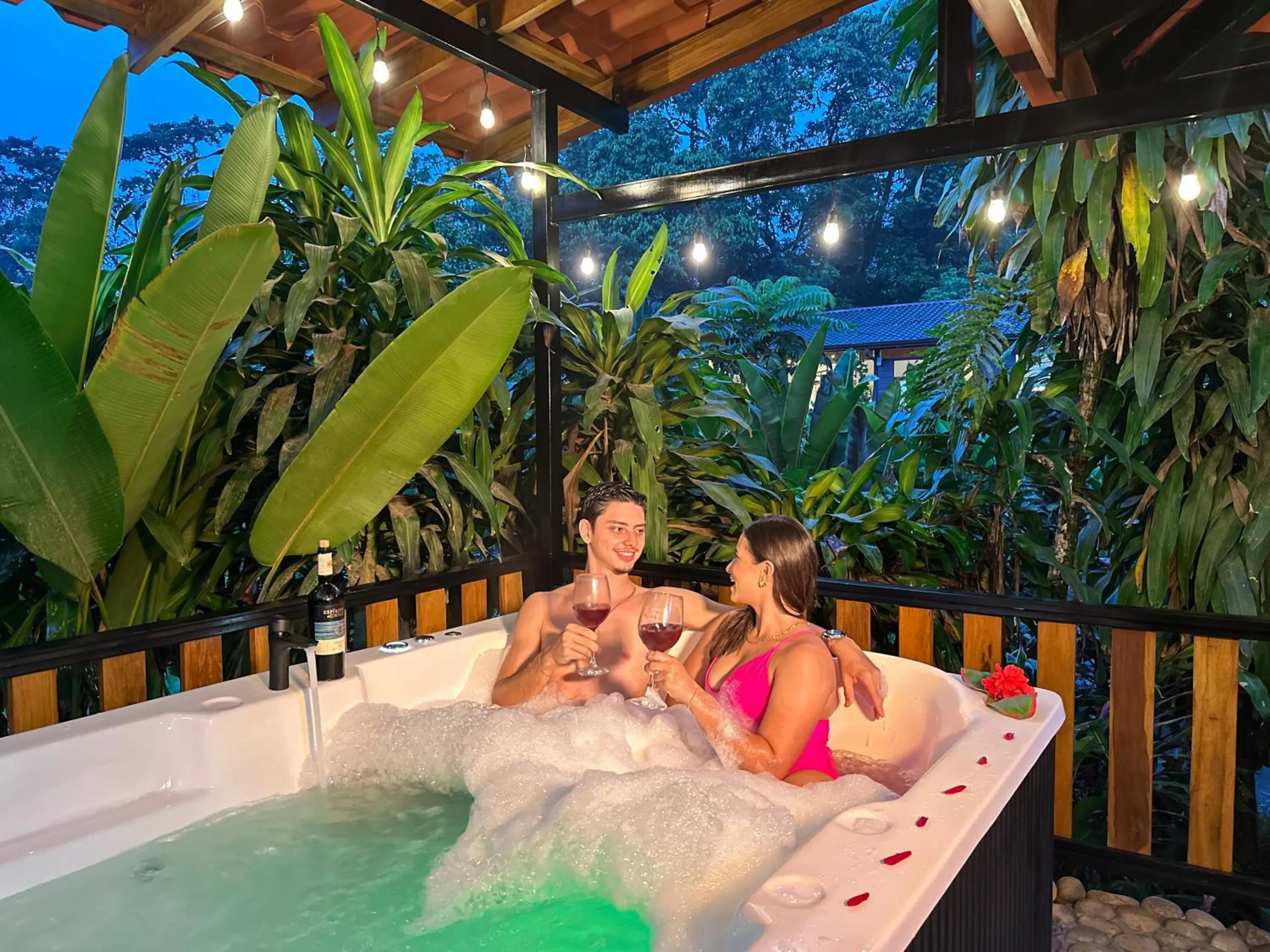 Natural landscape in Hotel Rancho Cerro Azul