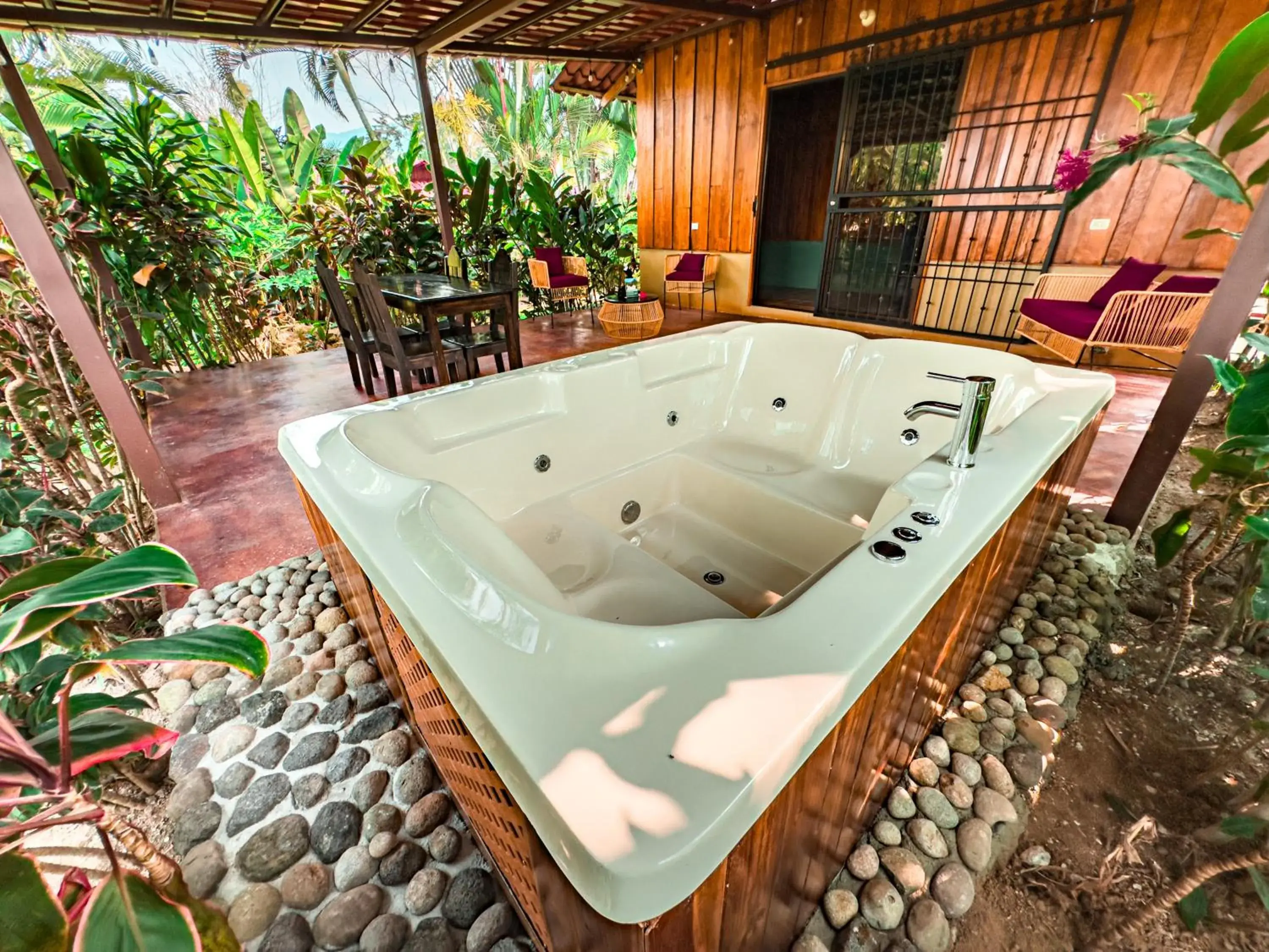 Family Room with Garden View in Hotel Rancho Cerro Azul Family Room with Garden View in Hotel Rancho Cerro Azul