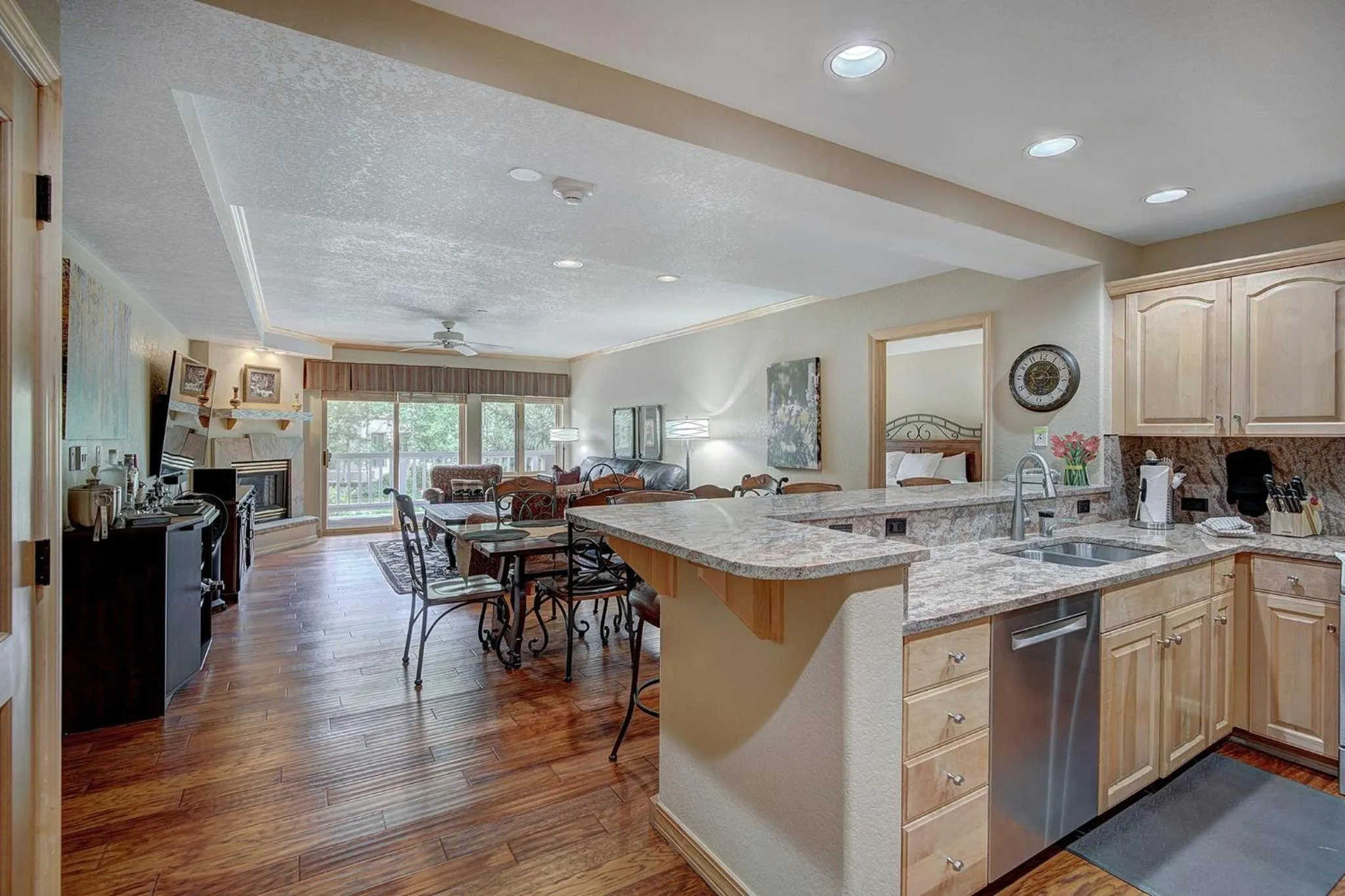 Living room in St. James Place