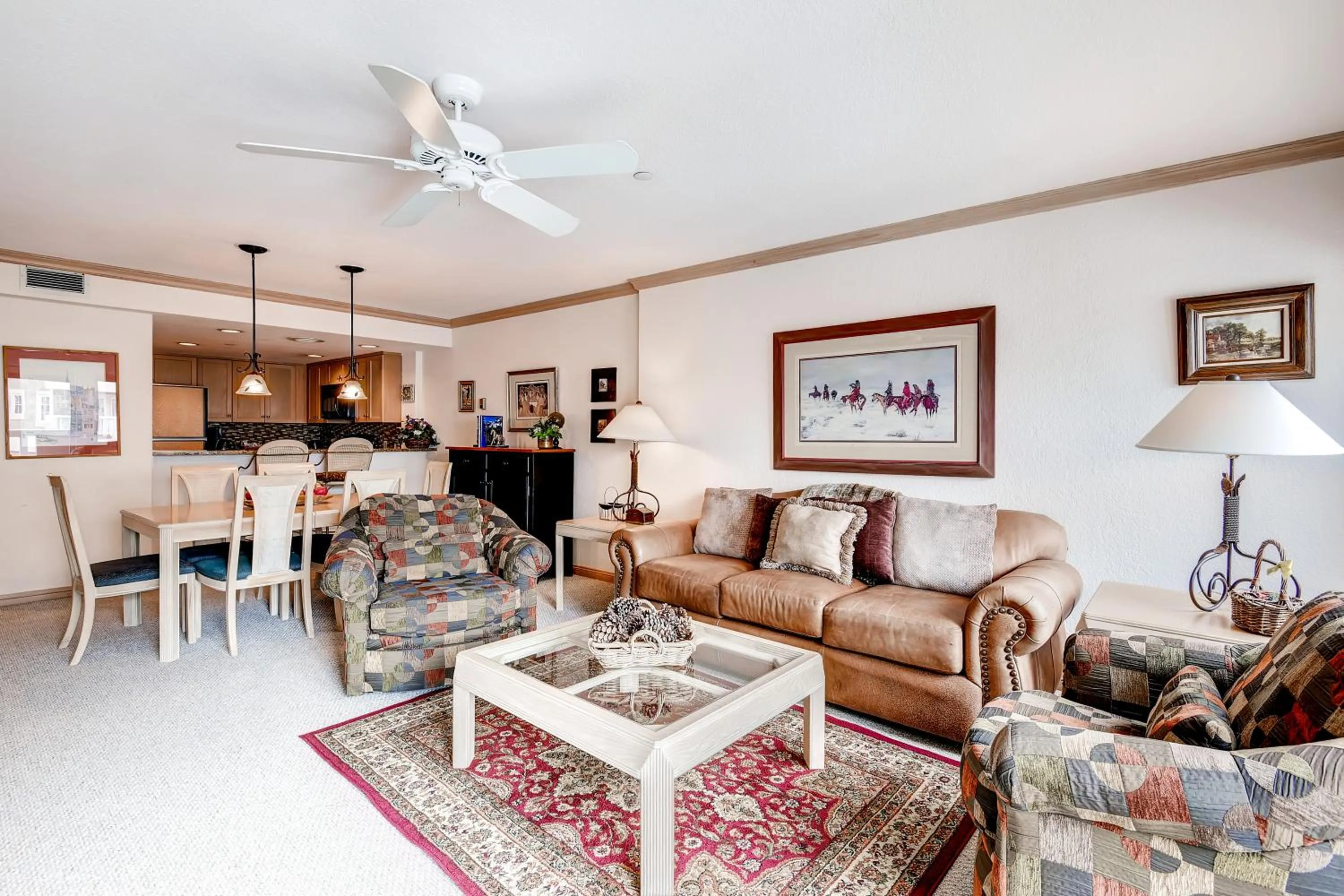 Living room in St. James Place