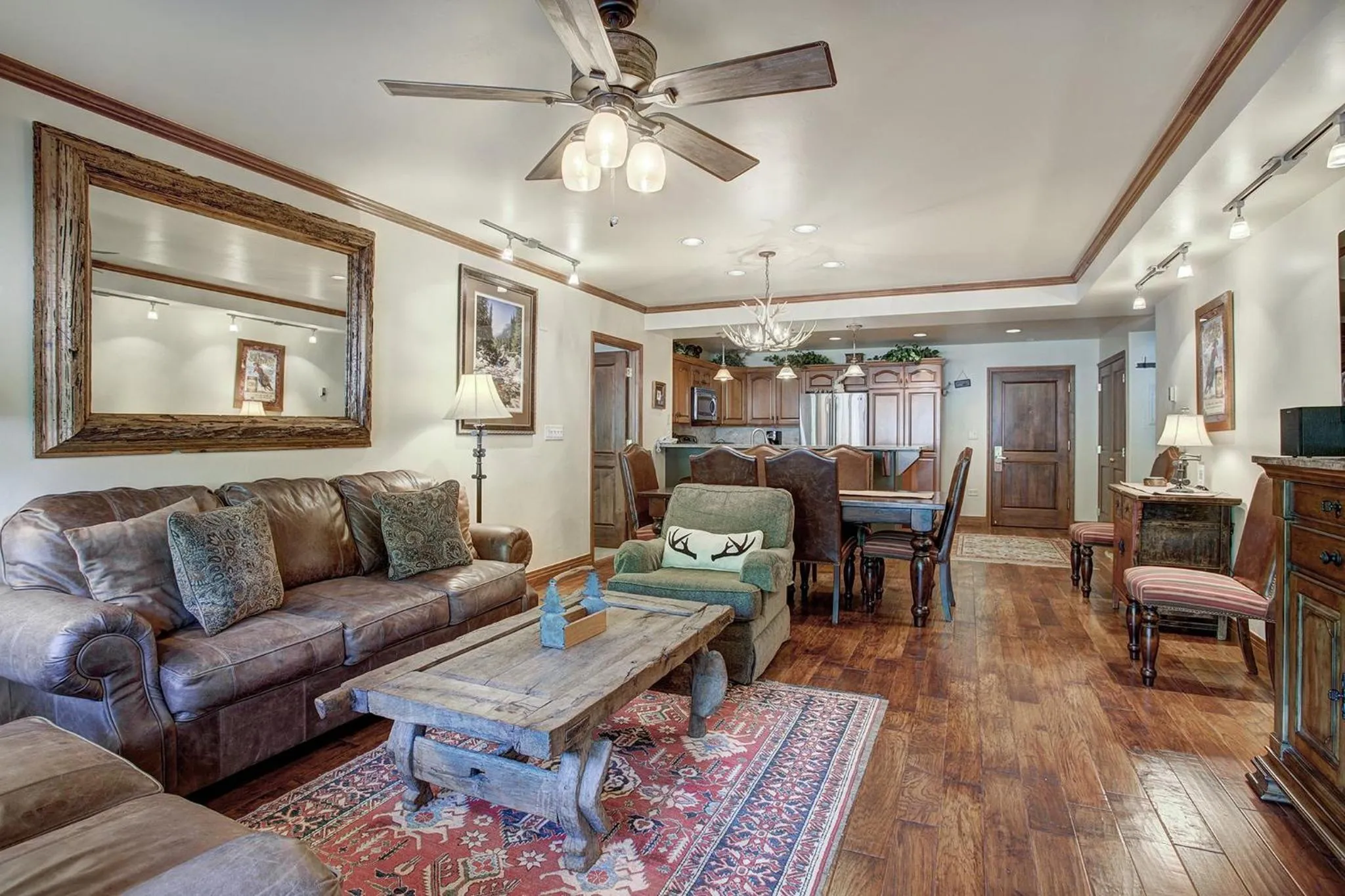 Living room in St. James Place