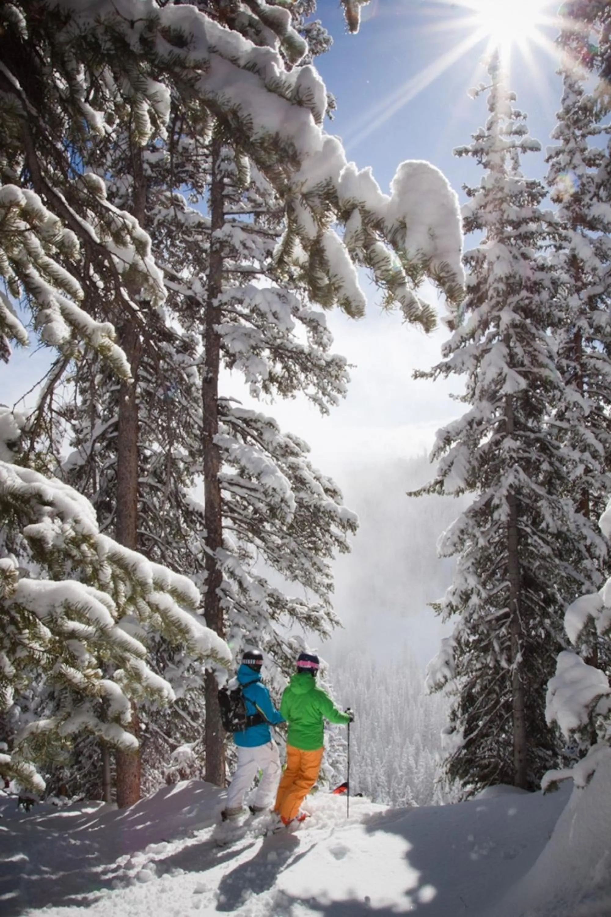 Skiing in St. James Place
