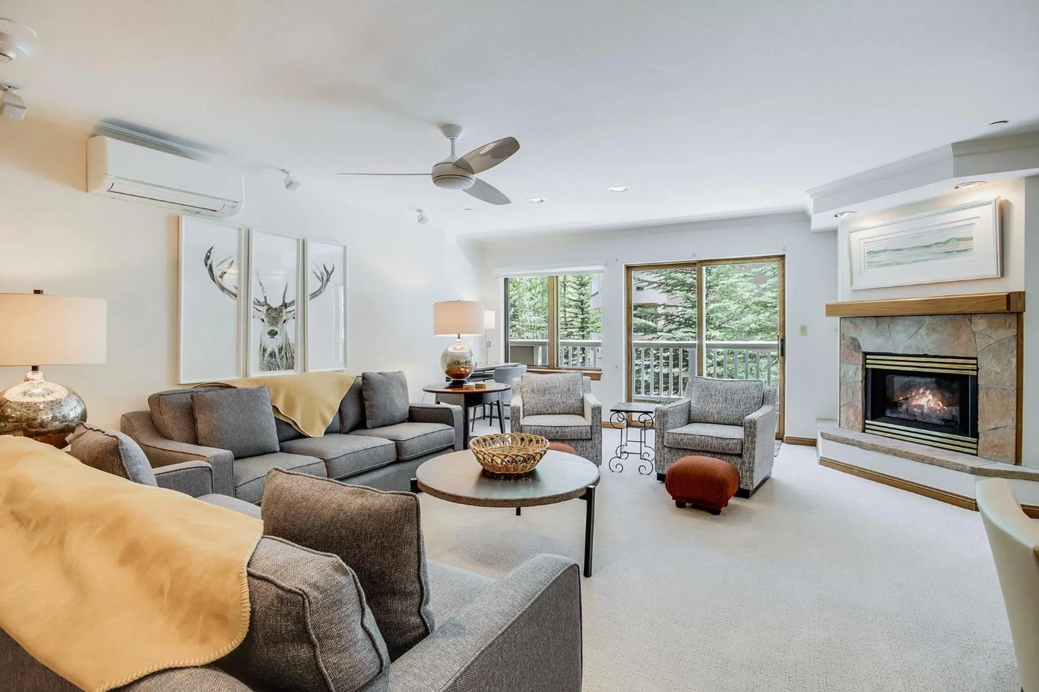 Living room in St. James Place