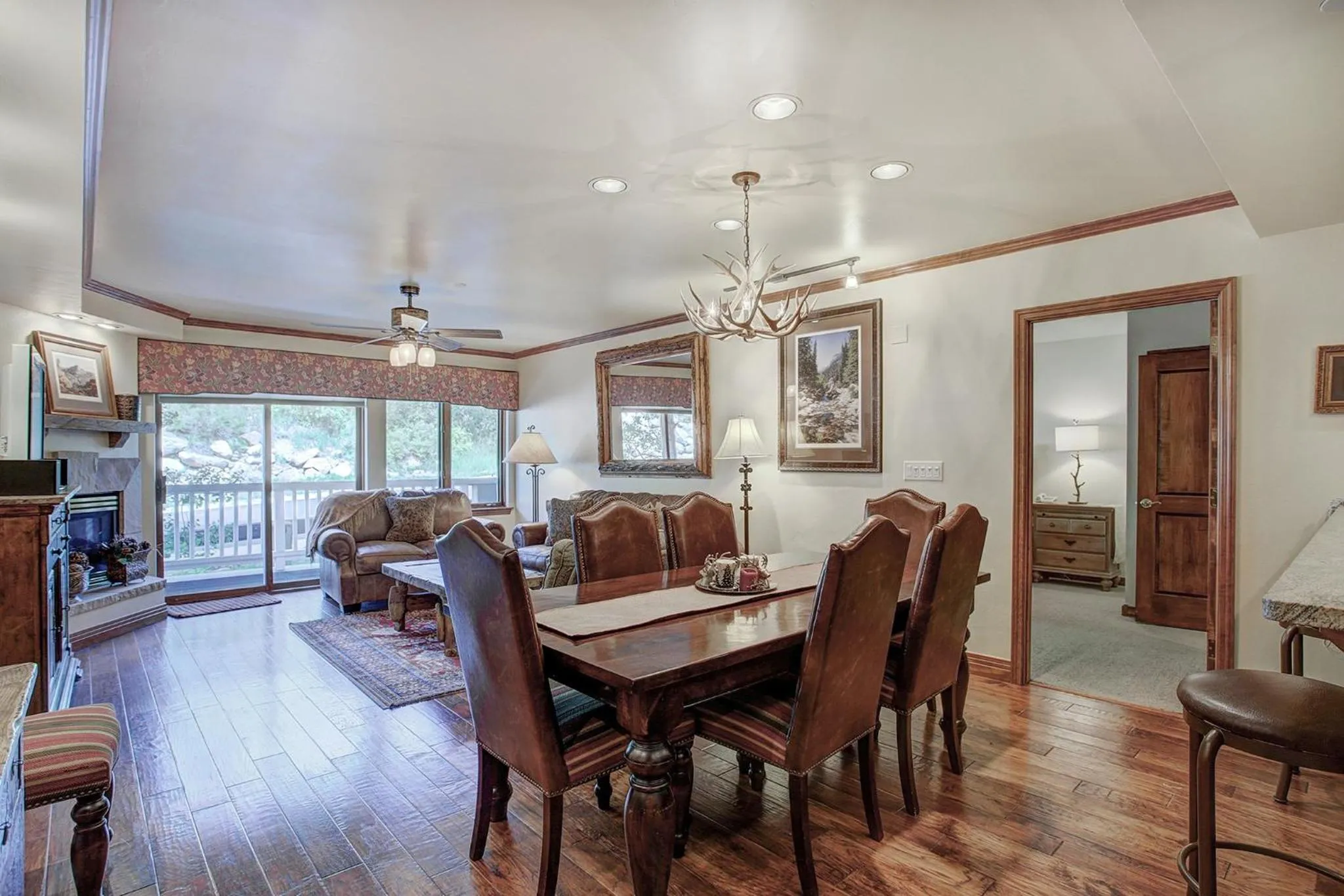 Living room in St. James Place