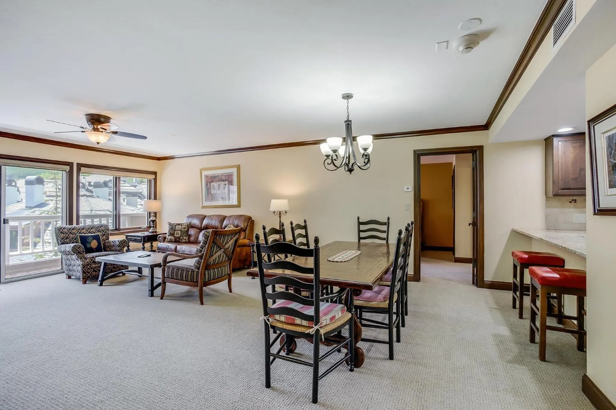 Living room in St. James Place
