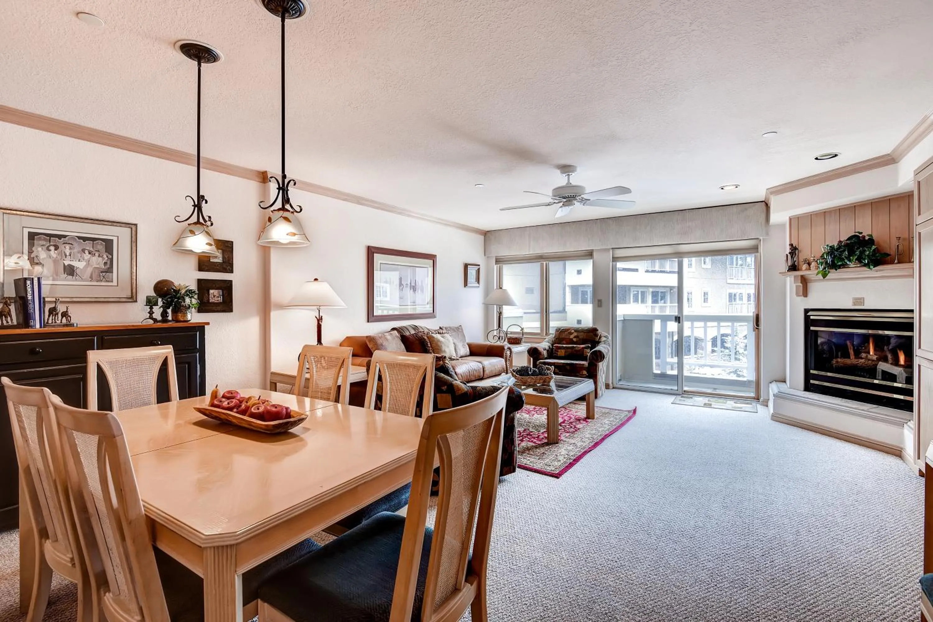 Living room in St. James Place