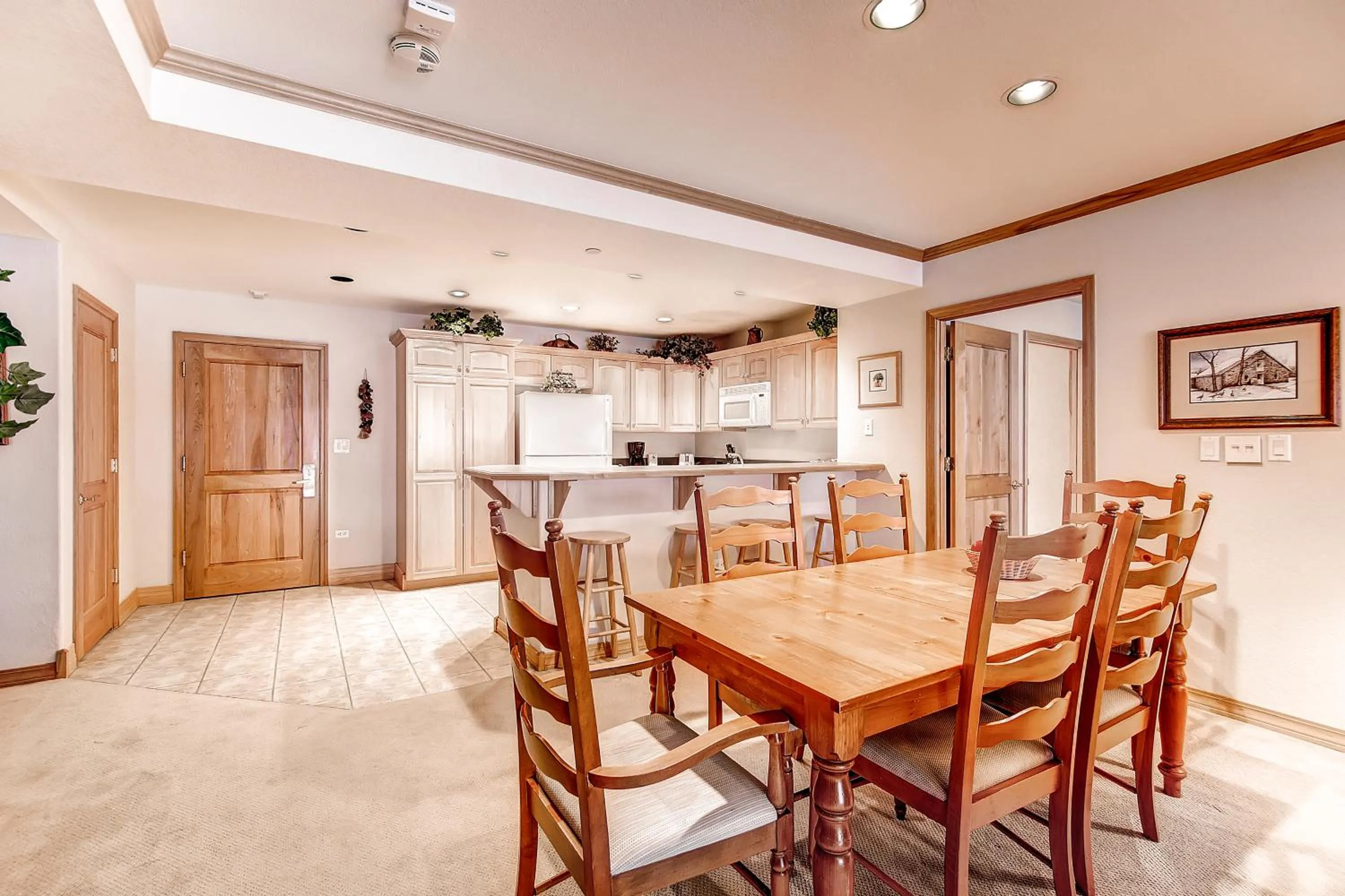 Living room in St. James Place