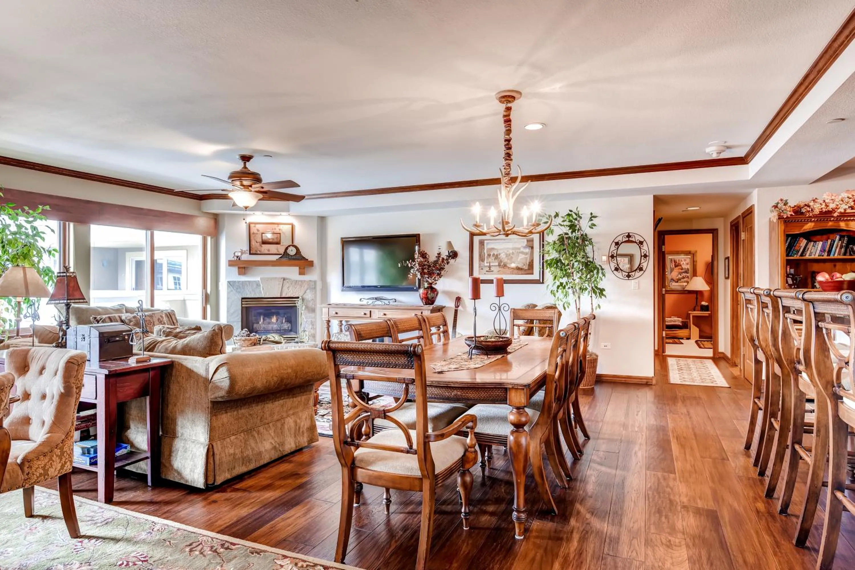 Living room in St. James Place
