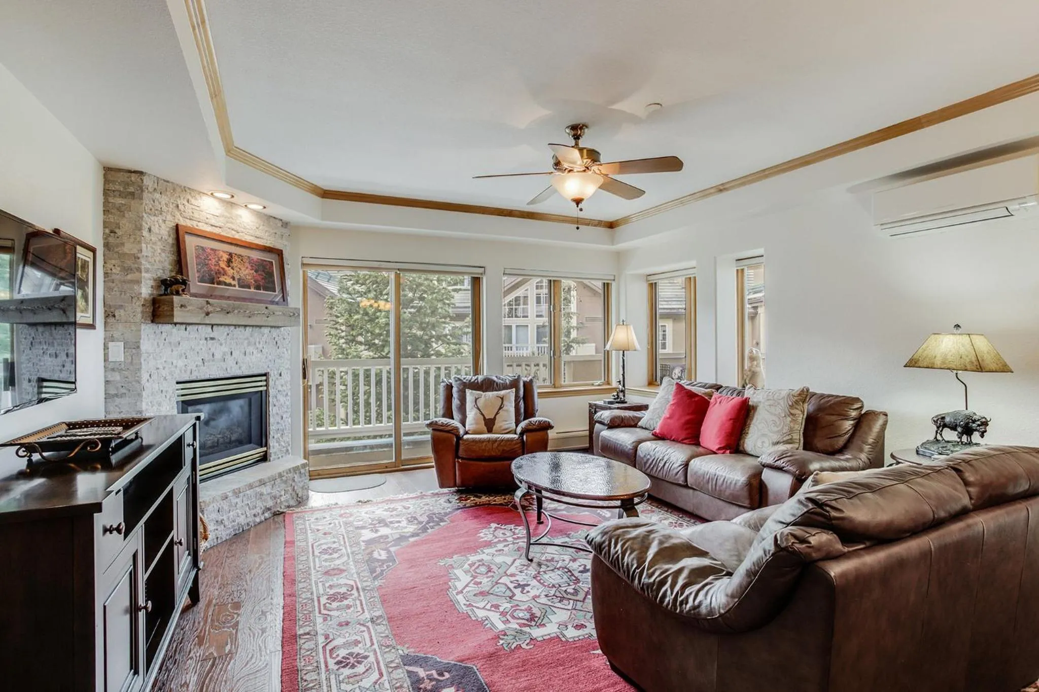 Living room in St. James Place