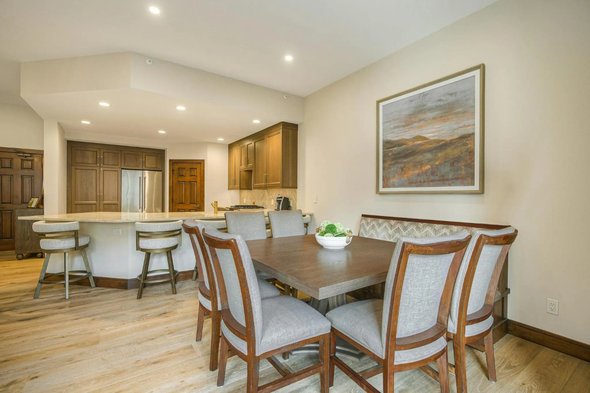 Dining area in The Osprey at Beaver Creek, a RockResort