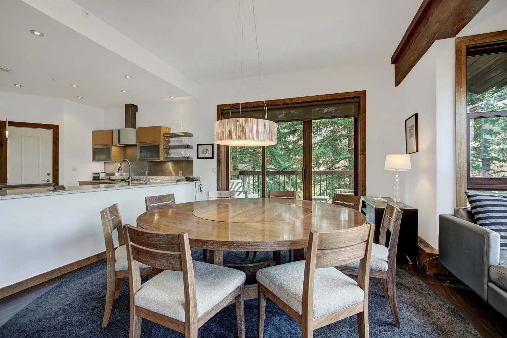 Dining area in The Osprey at Beaver Creek, a RockResort