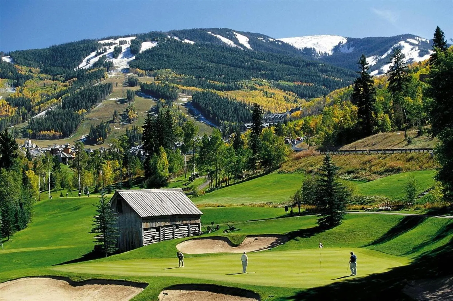 Golfcourse in The Osprey at Beaver Creek, a RockResort