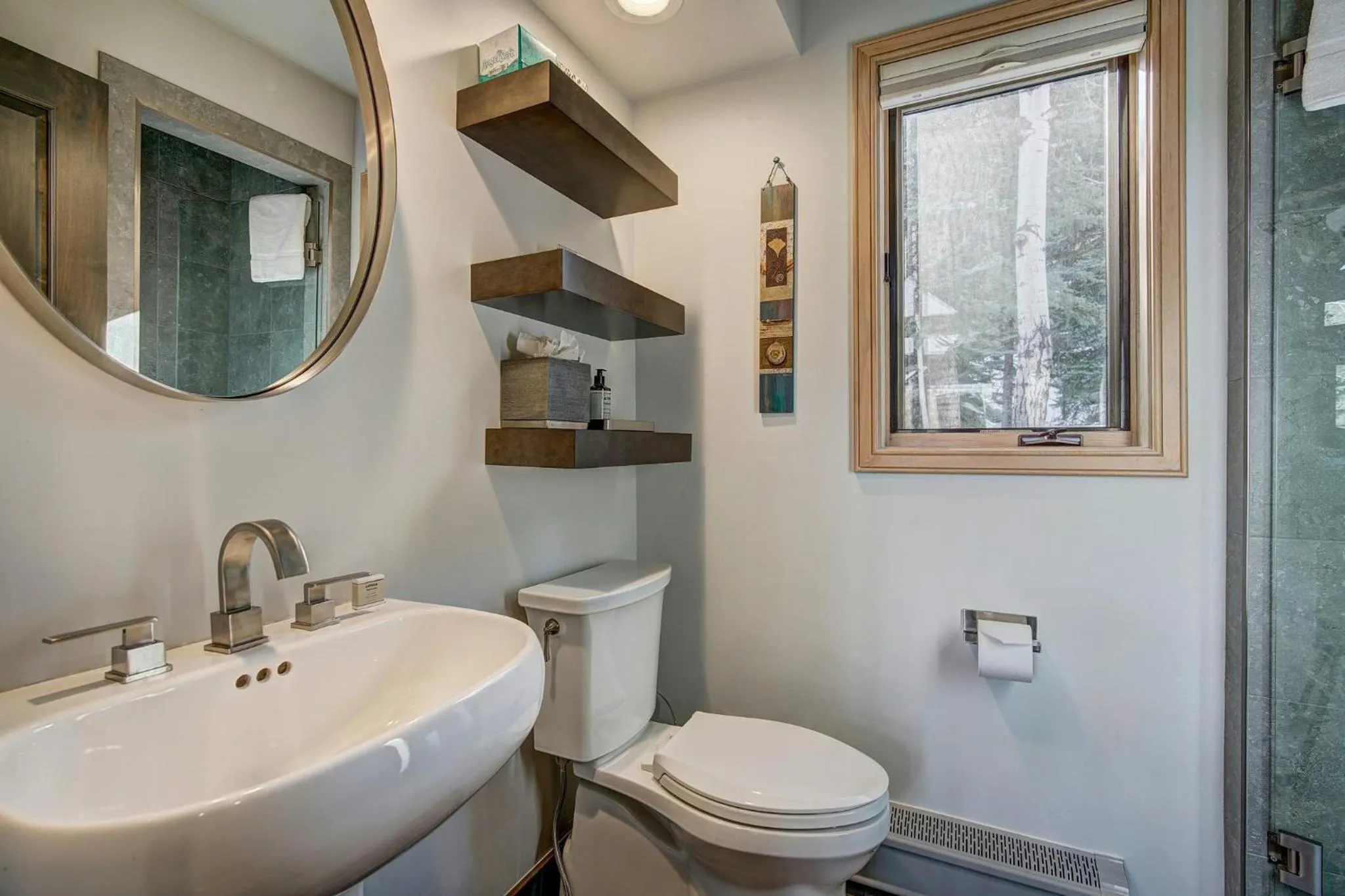 Bathroom in The Pines Lodge, a RockResort, by Vail Resorts