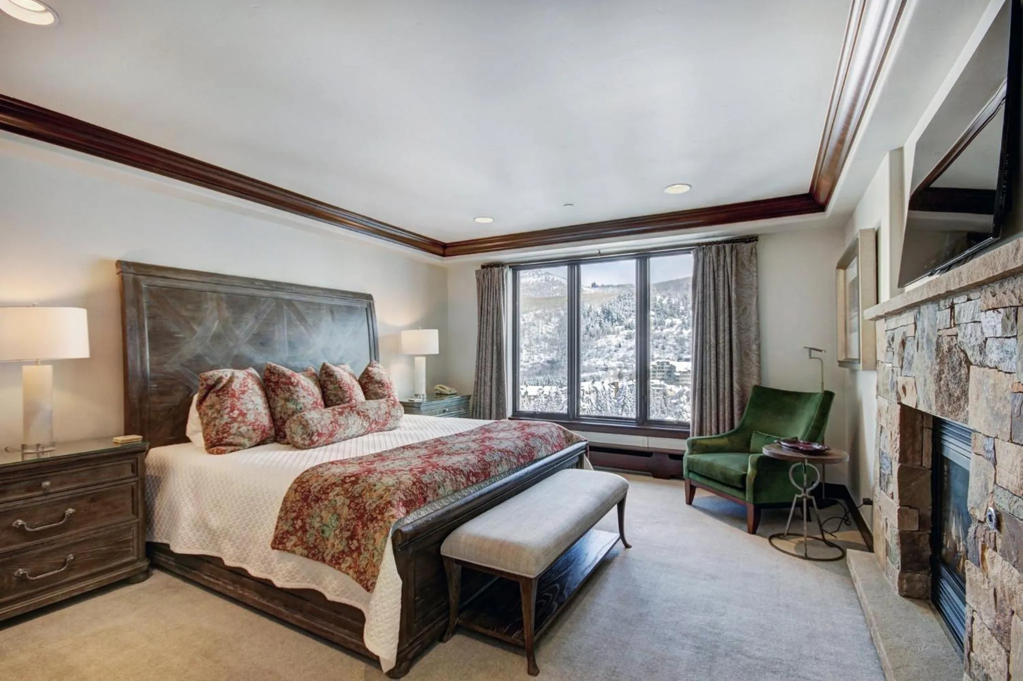 Bedroom, Bed in The Pines Lodge, a RockResort