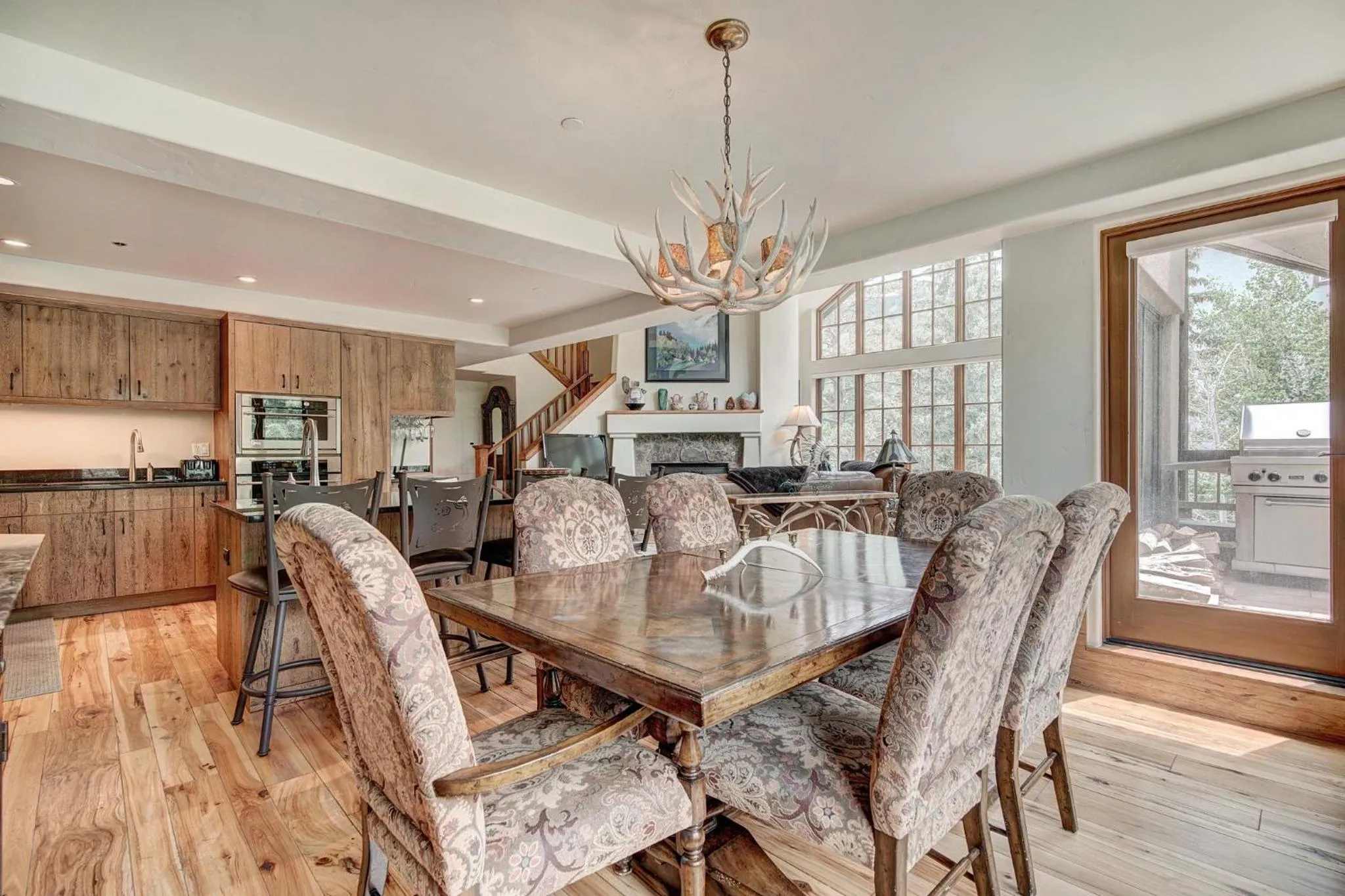 Communal kitchen in The Pines Lodge, a RockResort