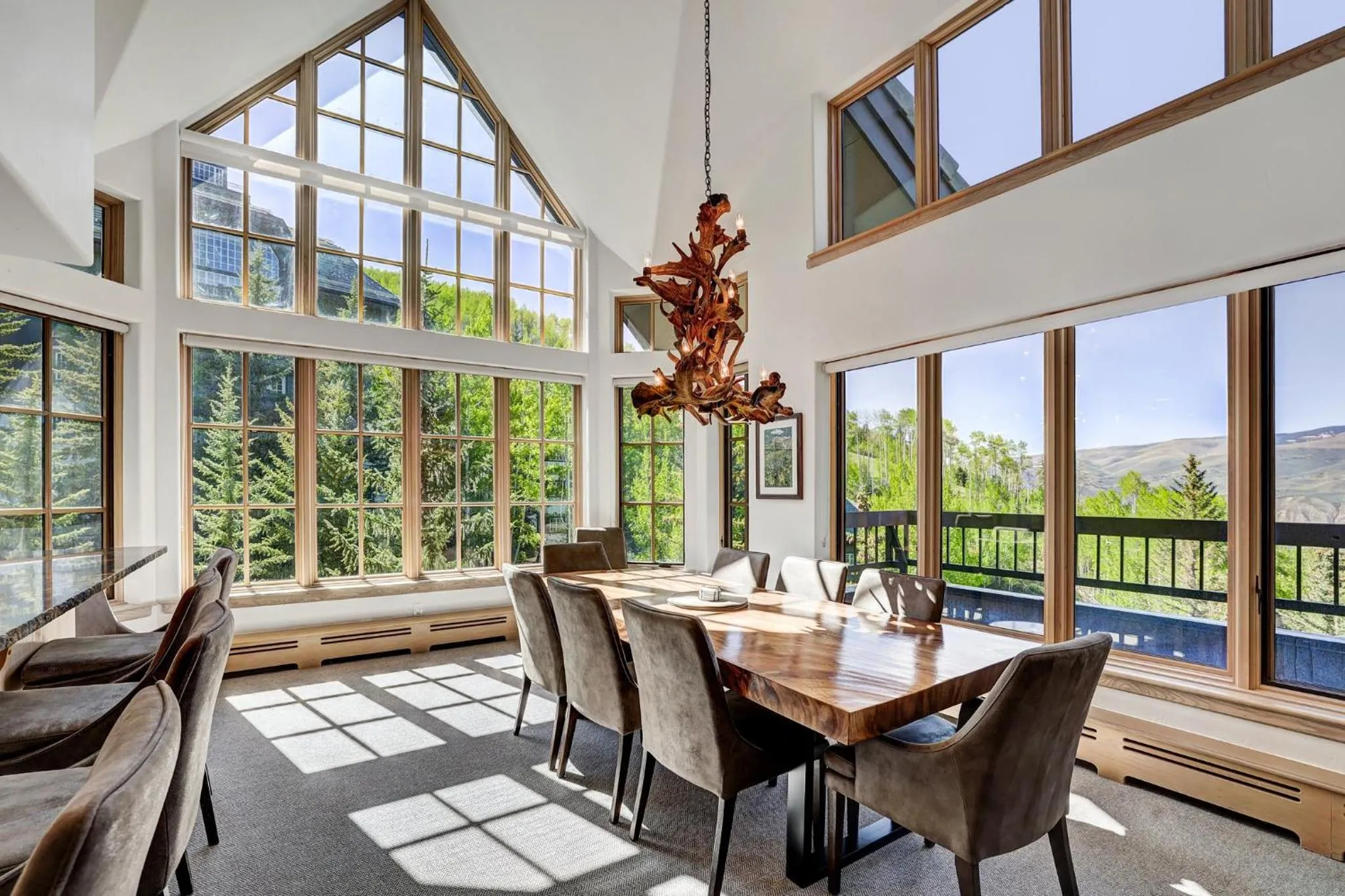 Dining area in The Pines Lodge, a RockResort