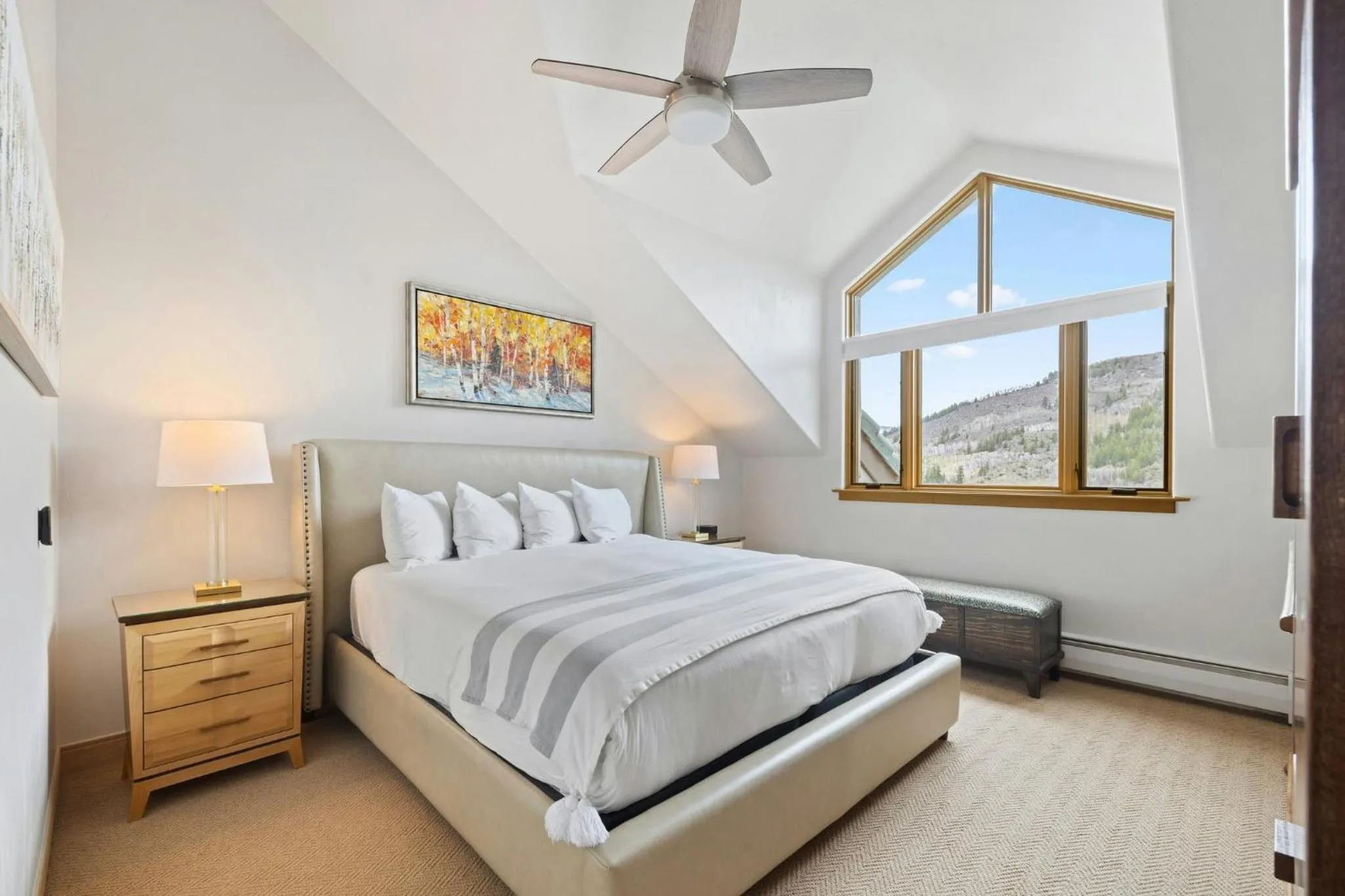 Bedroom, Bed in The Pines Lodge, a RockResort, by Vail Resorts