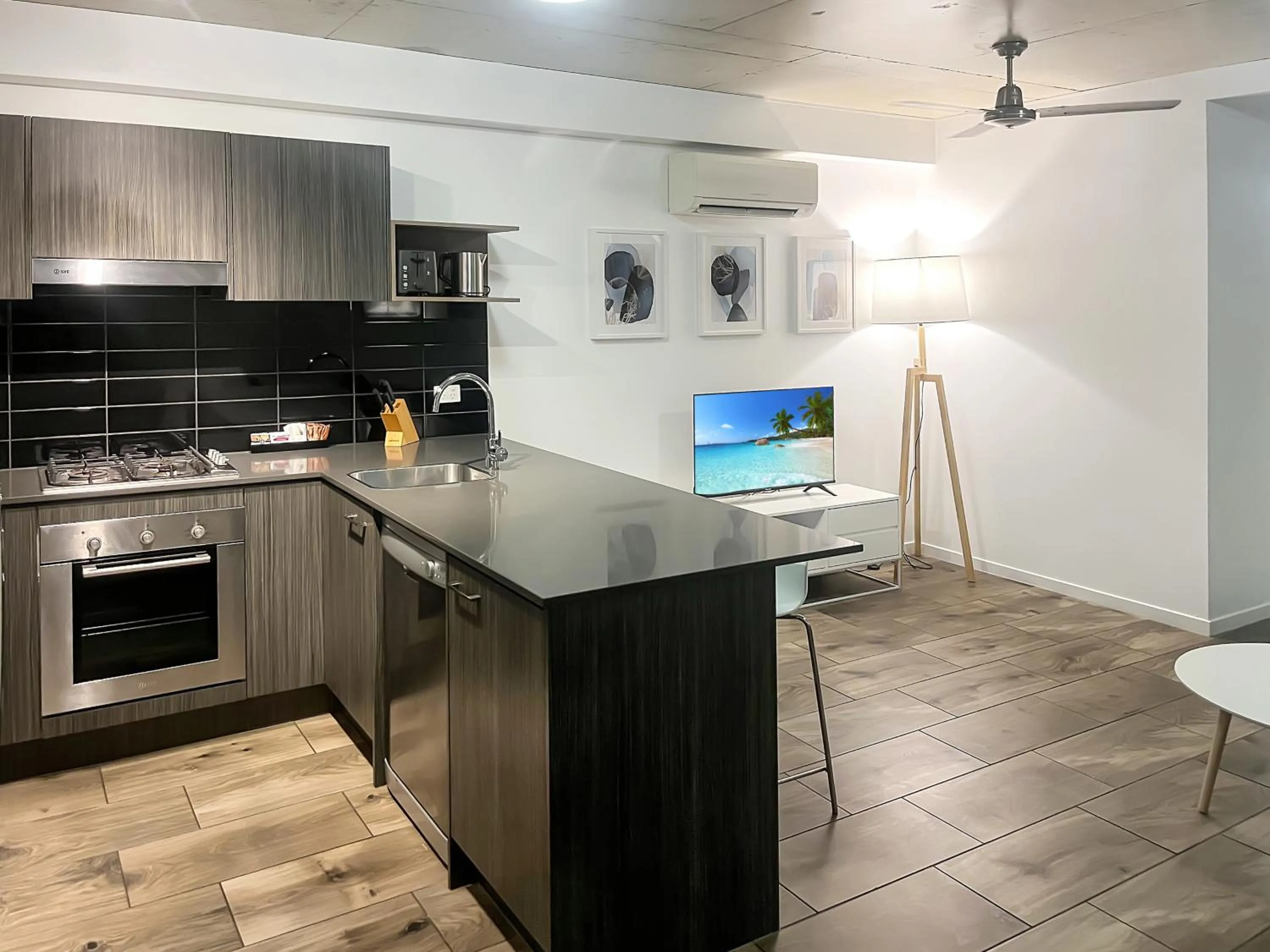 kitchen in Direct Collective - Pavilion and Governor on Brookes